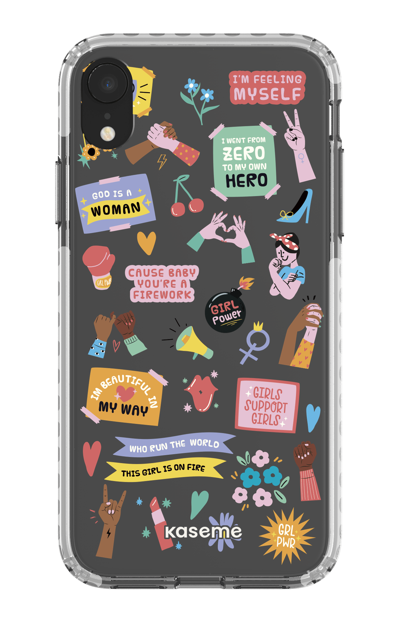 Girl Boss Clear Case - iPhone XR