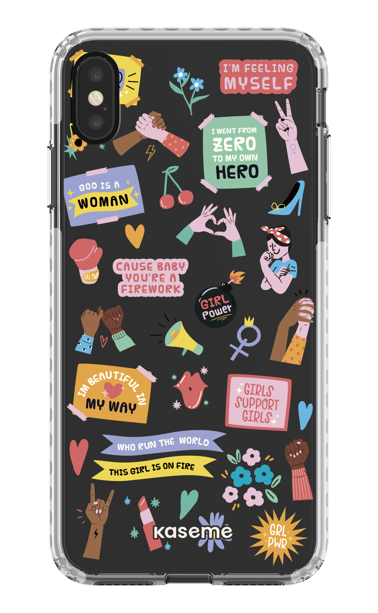 Girl Boss Clear Case - iPhone XS Max
