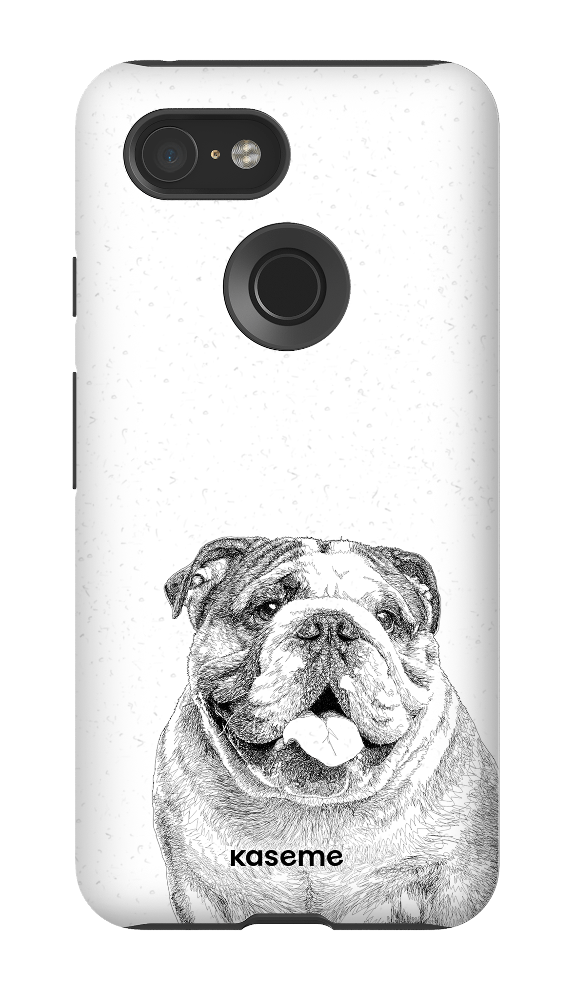 English Bulldog - Google Pixel 3