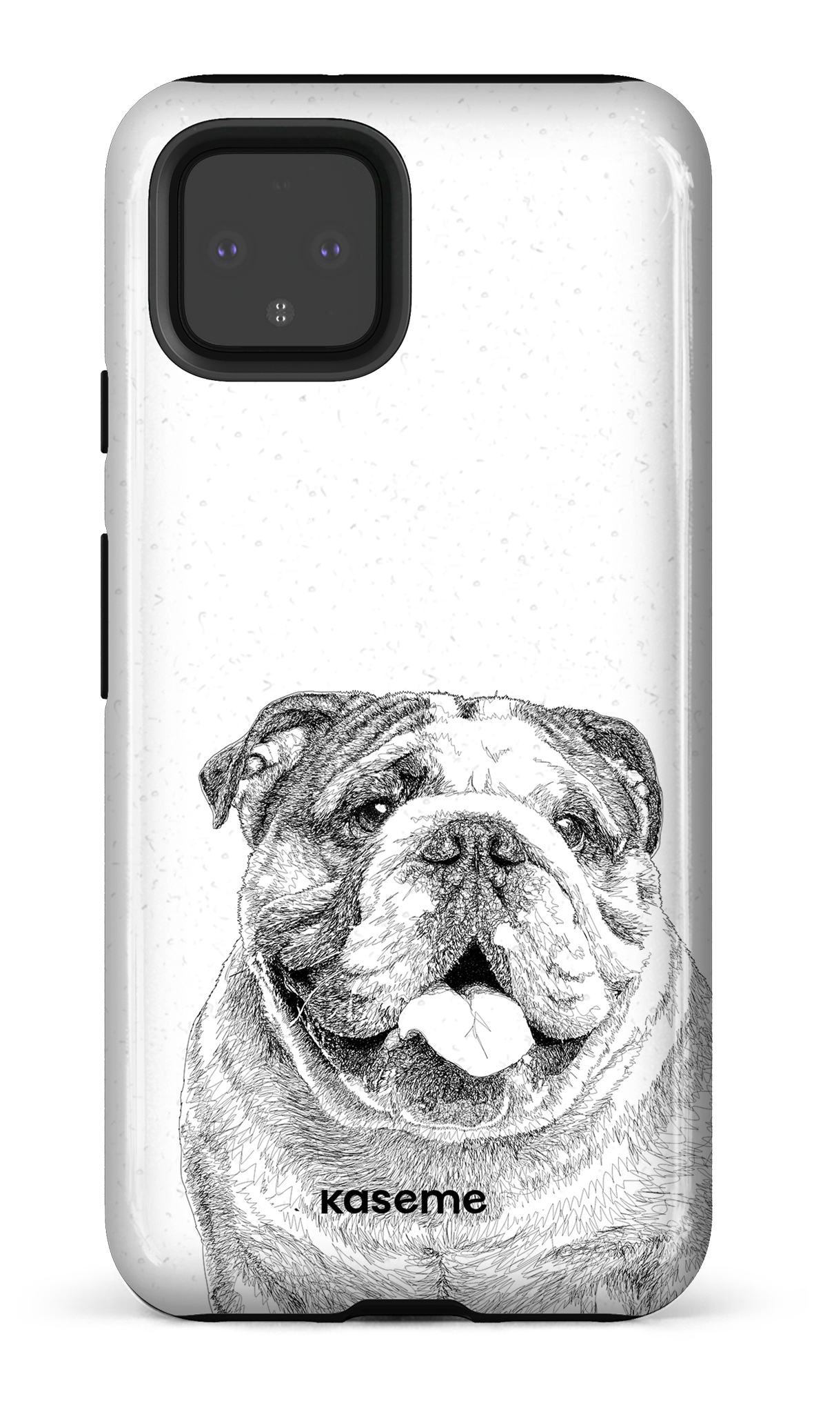 English Bulldog - Google Pixel 4