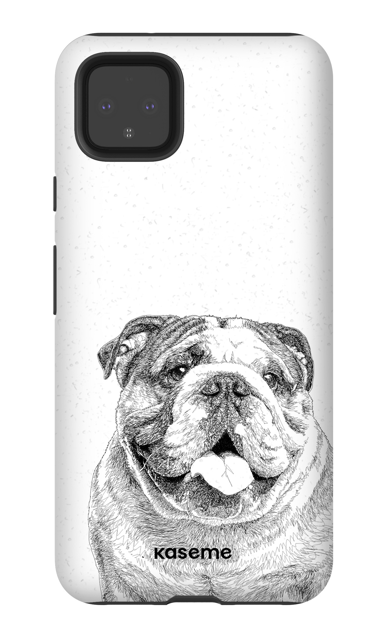 English Bulldog - Google Pixel 4 XL