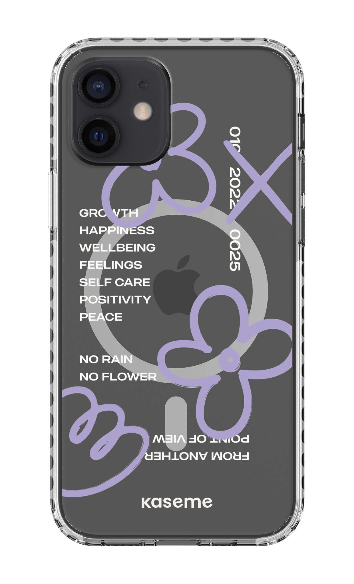 Feelings purple clear case - iPhone 12