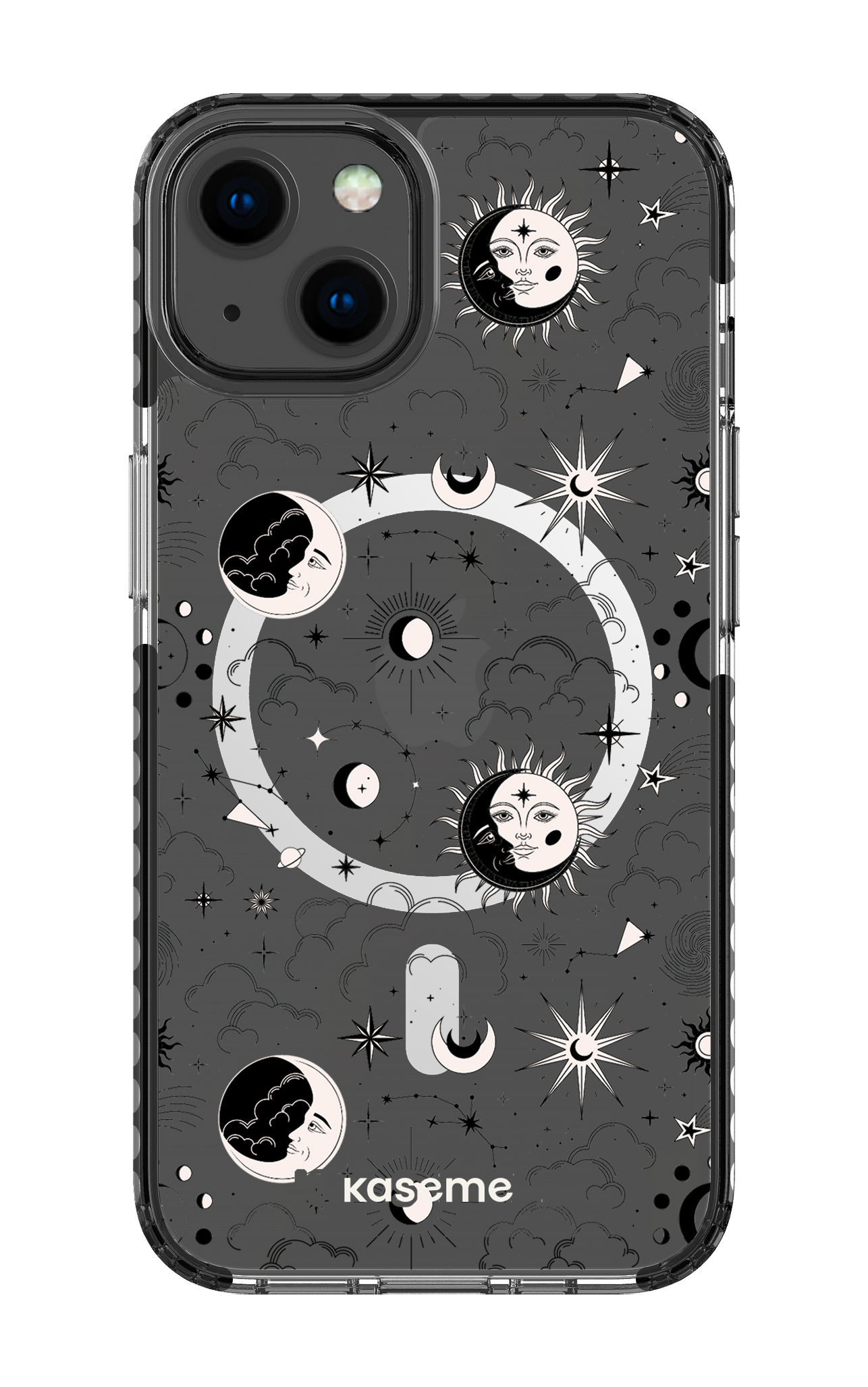 Milky Way Black Clear Case - iPhone 13