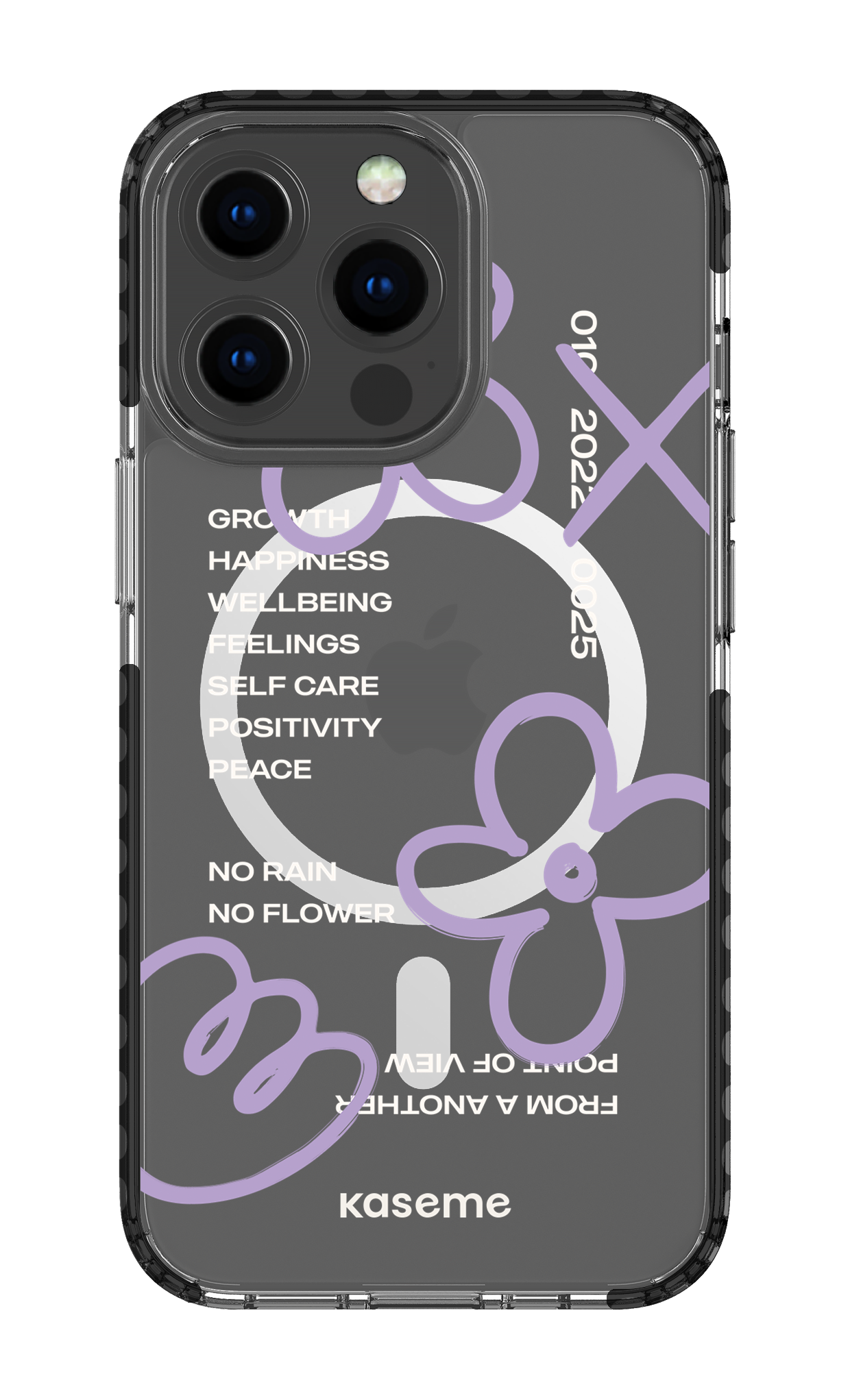Feelings purple clear case - iPhone 13 Pro