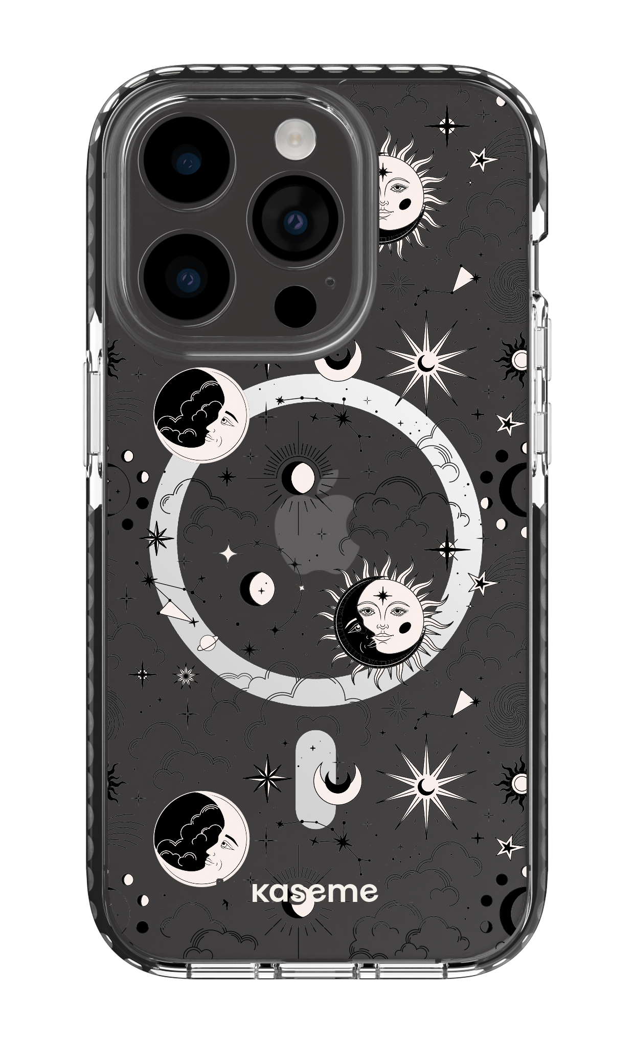 Milky Way Black Clear Case - iPhone 14