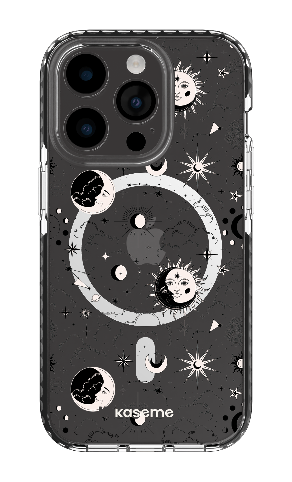 Milky Way Black Clear Case - iPhone 14 Pro