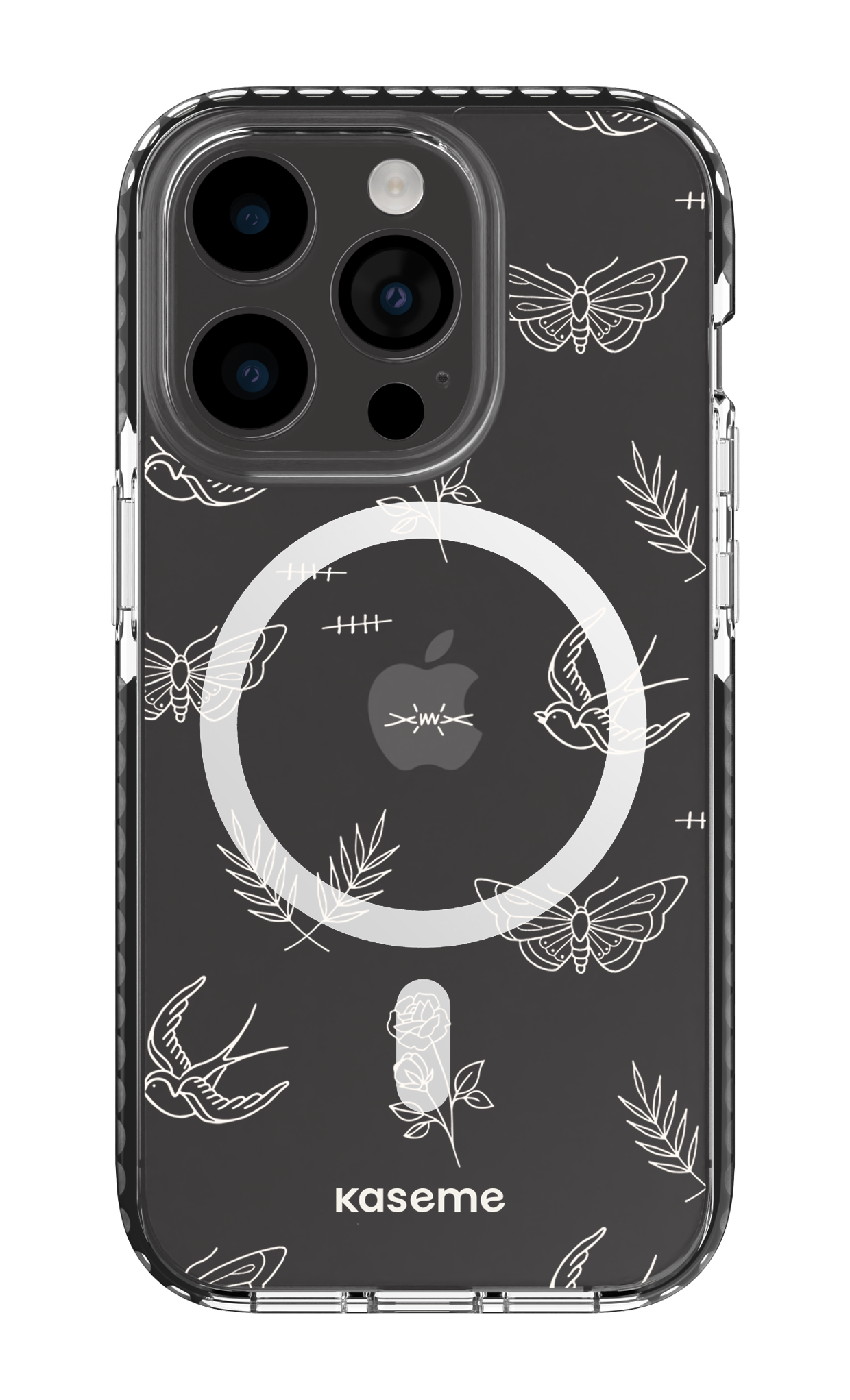 Ink white clear case - iPhone 14 Pro