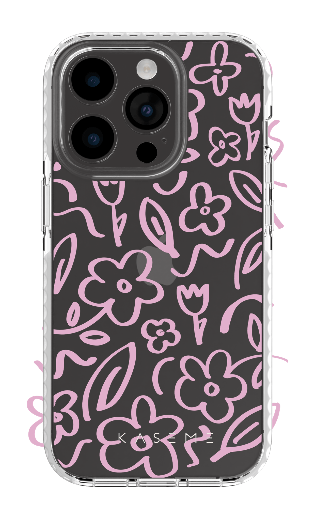 Brooklyn pink clear case - iPhone 14 Pro