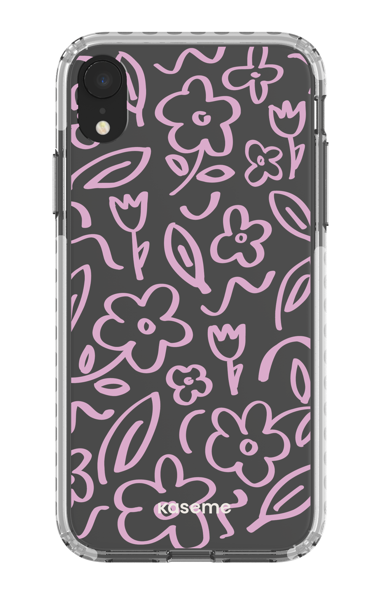 Brooklyn pink clear case - iPhone XR
