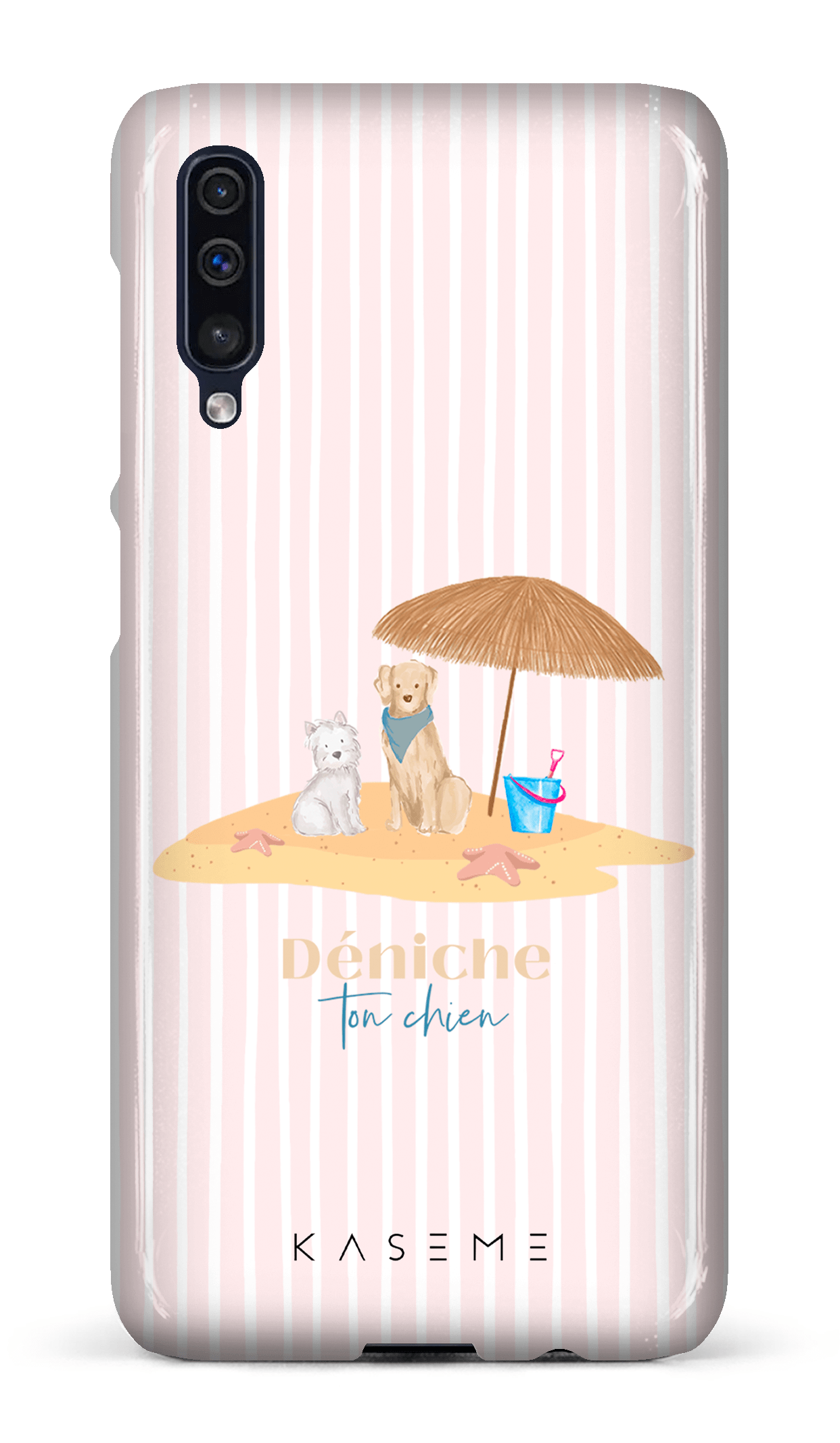 Dogs On Vacay Mode Pink by Déniche Ton Chien - Galaxy A50