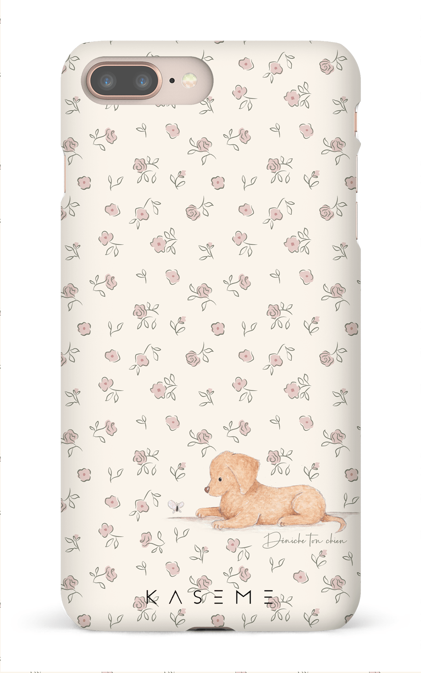 Fur-Ever A Dog Lover Pink by Déniche Ton Chien - iPhone 8 Plus