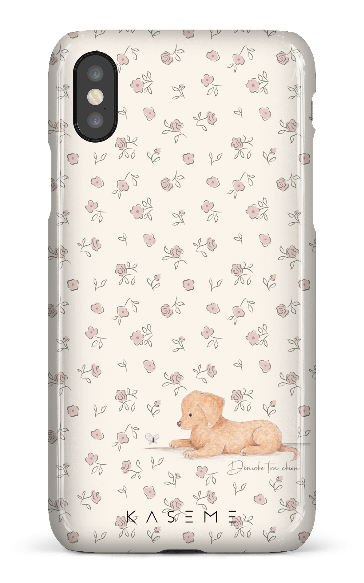 Fur-Ever A Dog Lover Pink by Déniche Ton Chien - iPhone X/Xs