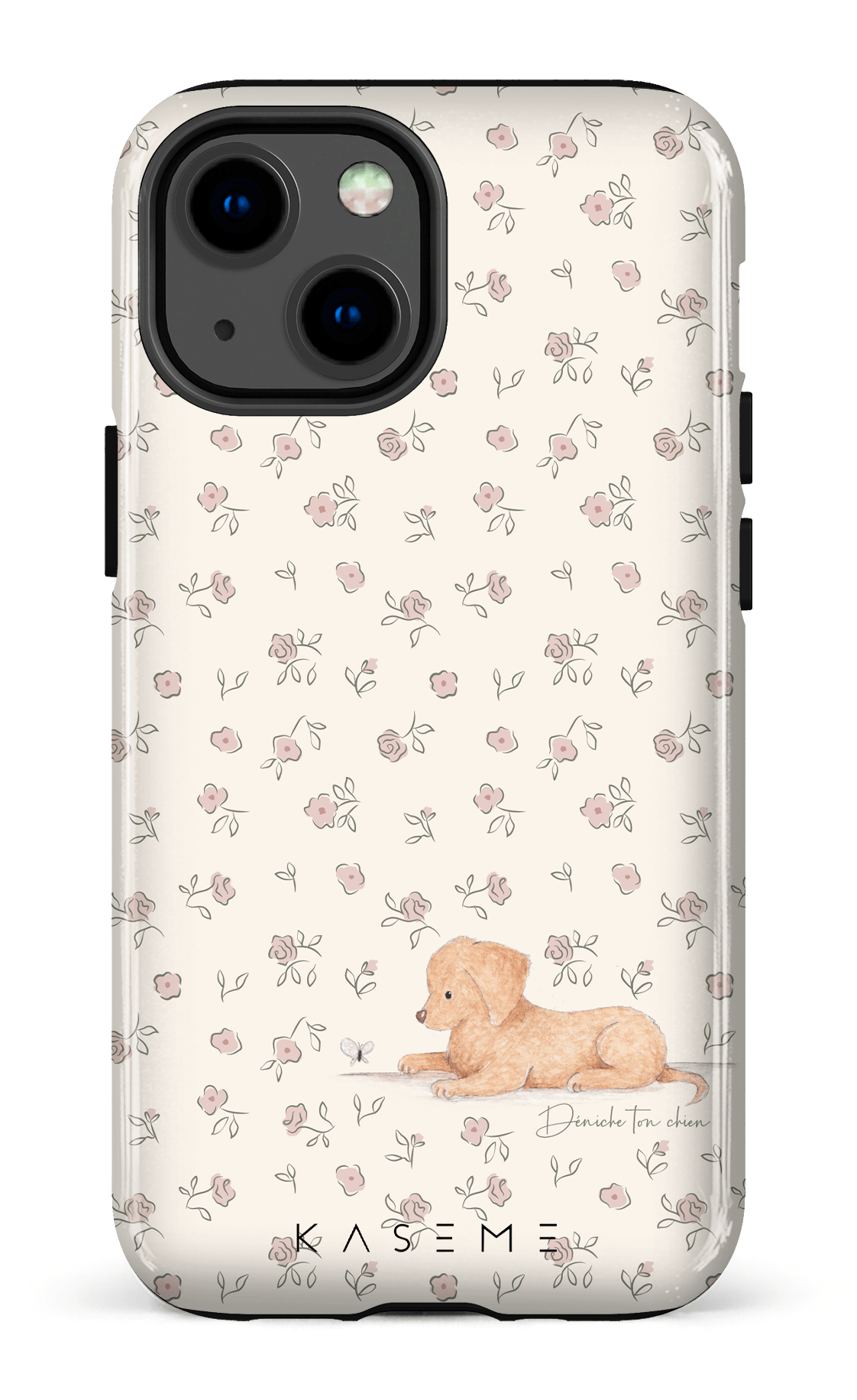 Fur-Ever A Dog Lover Pink by Déniche Ton Chien - iPhone 13 Mini