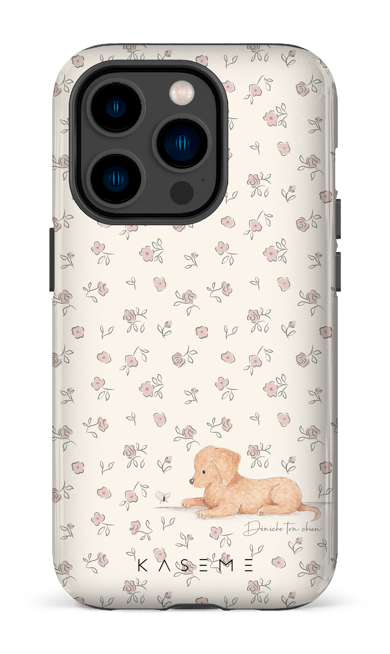 Fur-Ever A Dog Lover Pink by Déniche Ton Chien - iPhone 14 Pro