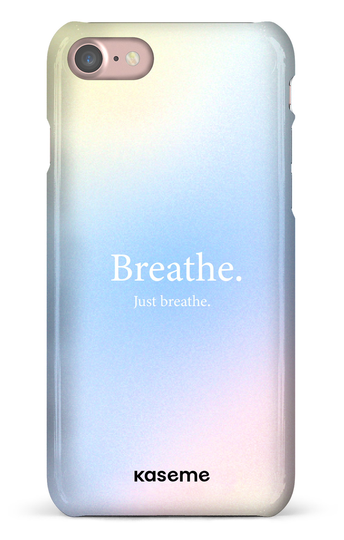 Just breathe blue - iPhone 8