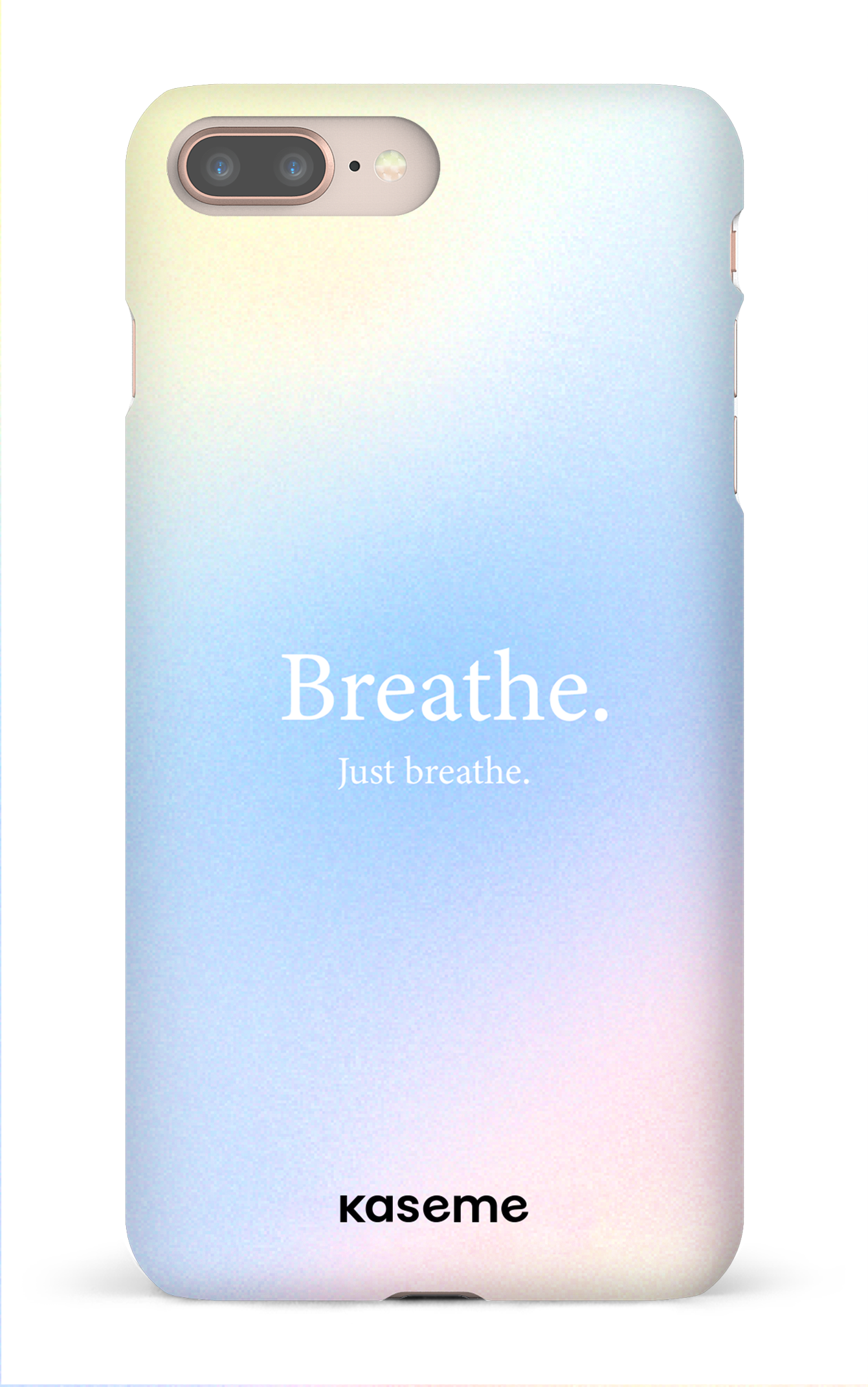Just breathe blue - iPhone 8 Plus