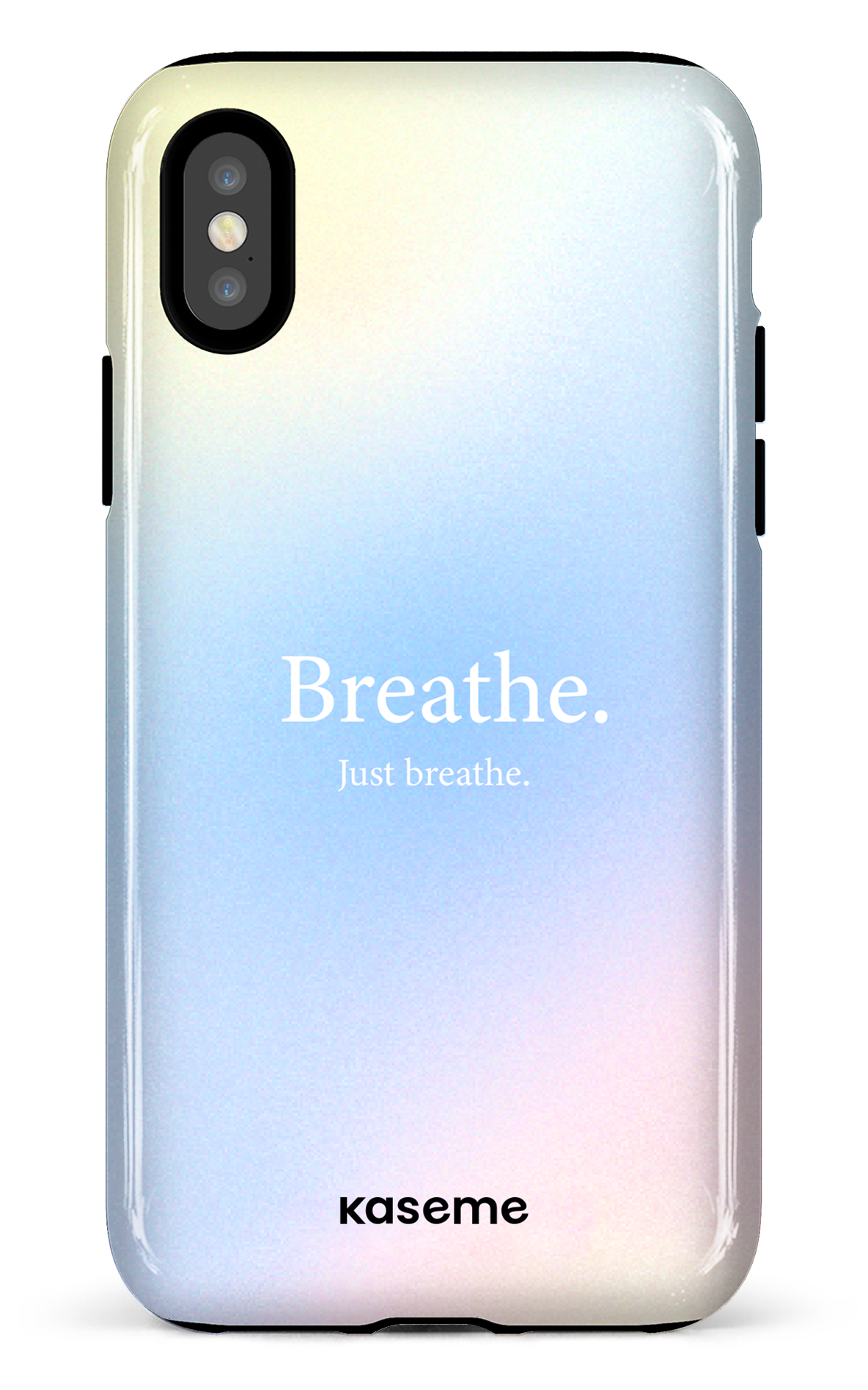 Just breathe blue - iPhone X/Xs