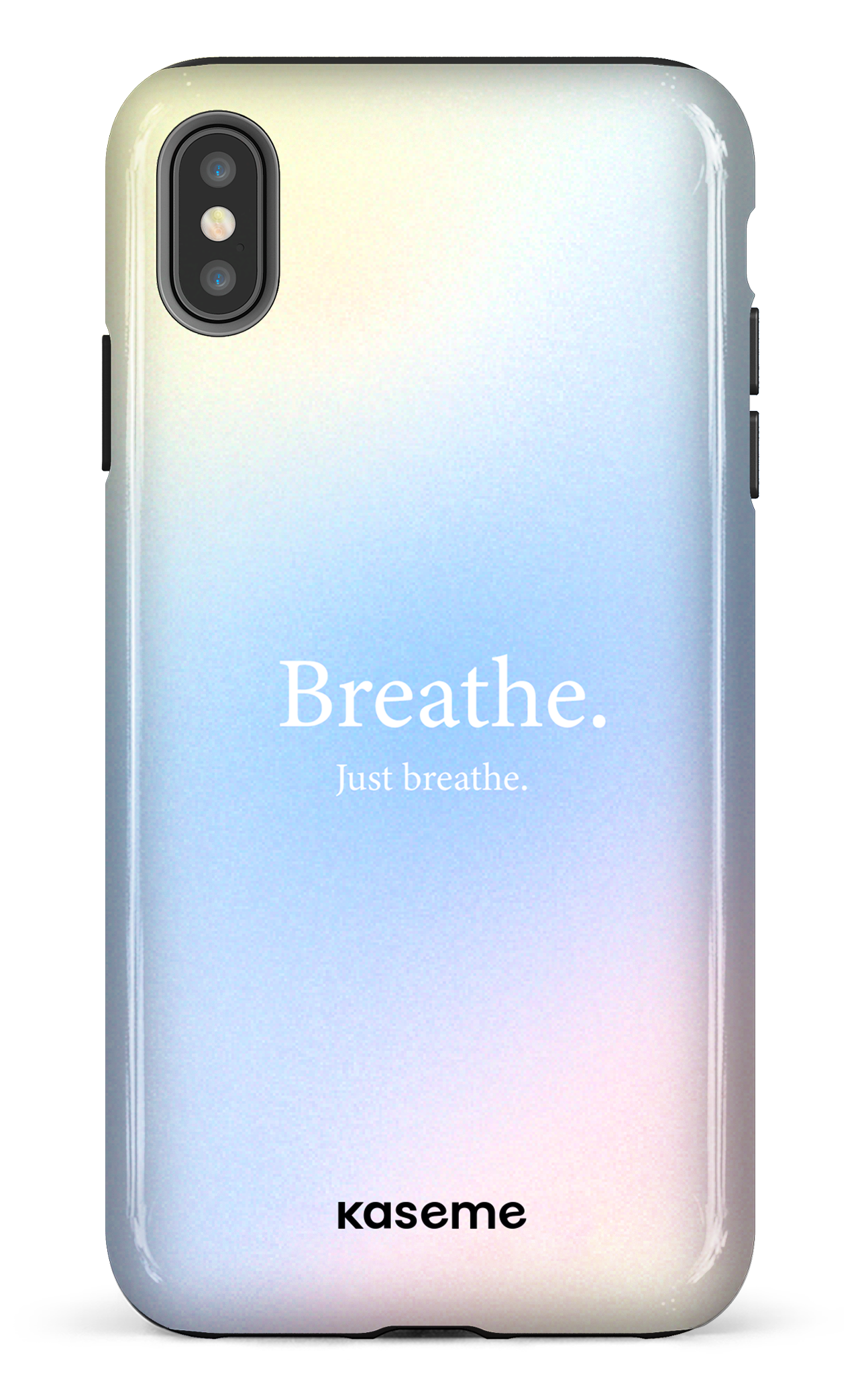 Just breathe blue - iPhone XS Max
