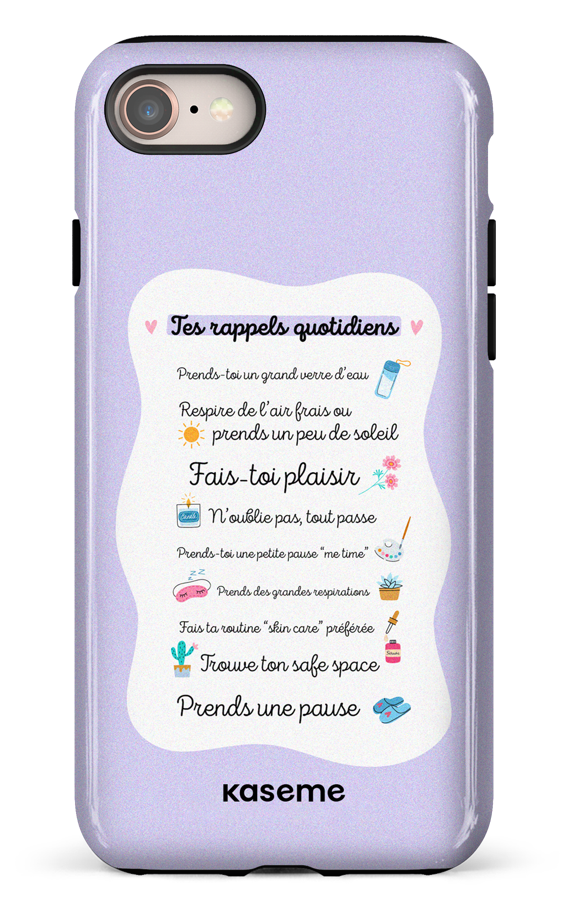 Tes rappels quotidiens purple - iPhone 7