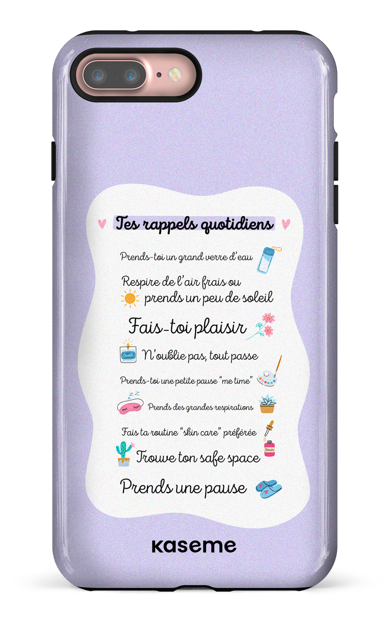Tes rappels quotidiens purple - iPhone 7 Plus