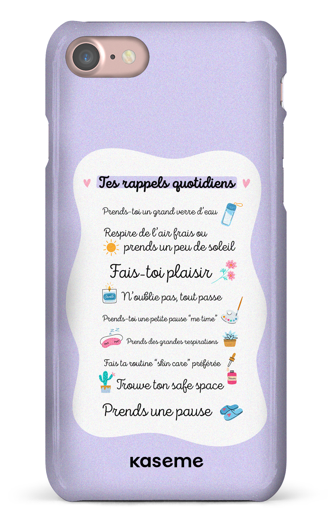 Tes rappels quotidiens purple - iPhone SE 2020 / 2022