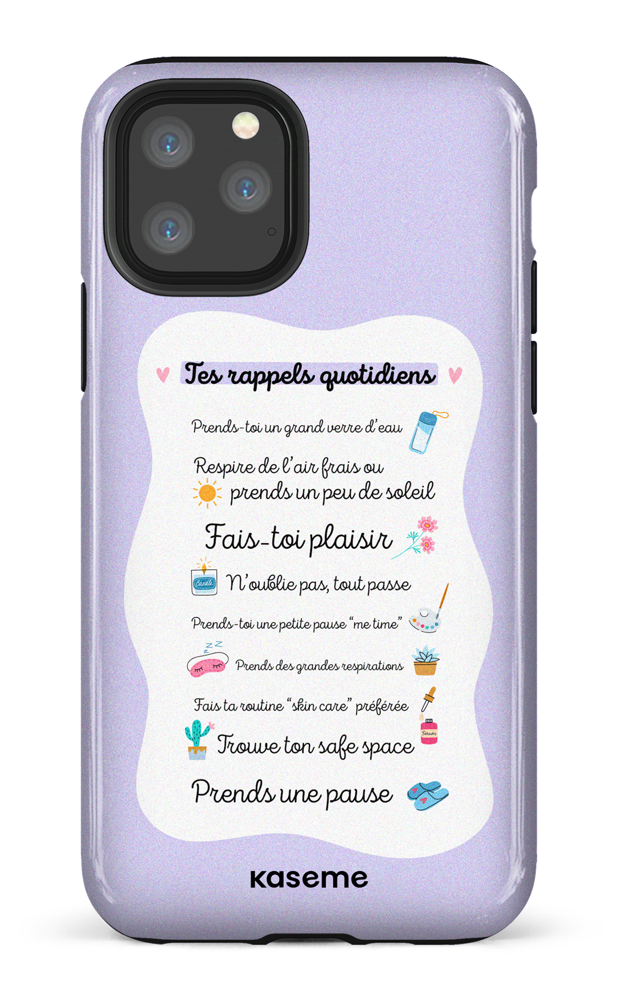 Tes rappels quotidiens purple - iPhone 11 Pro