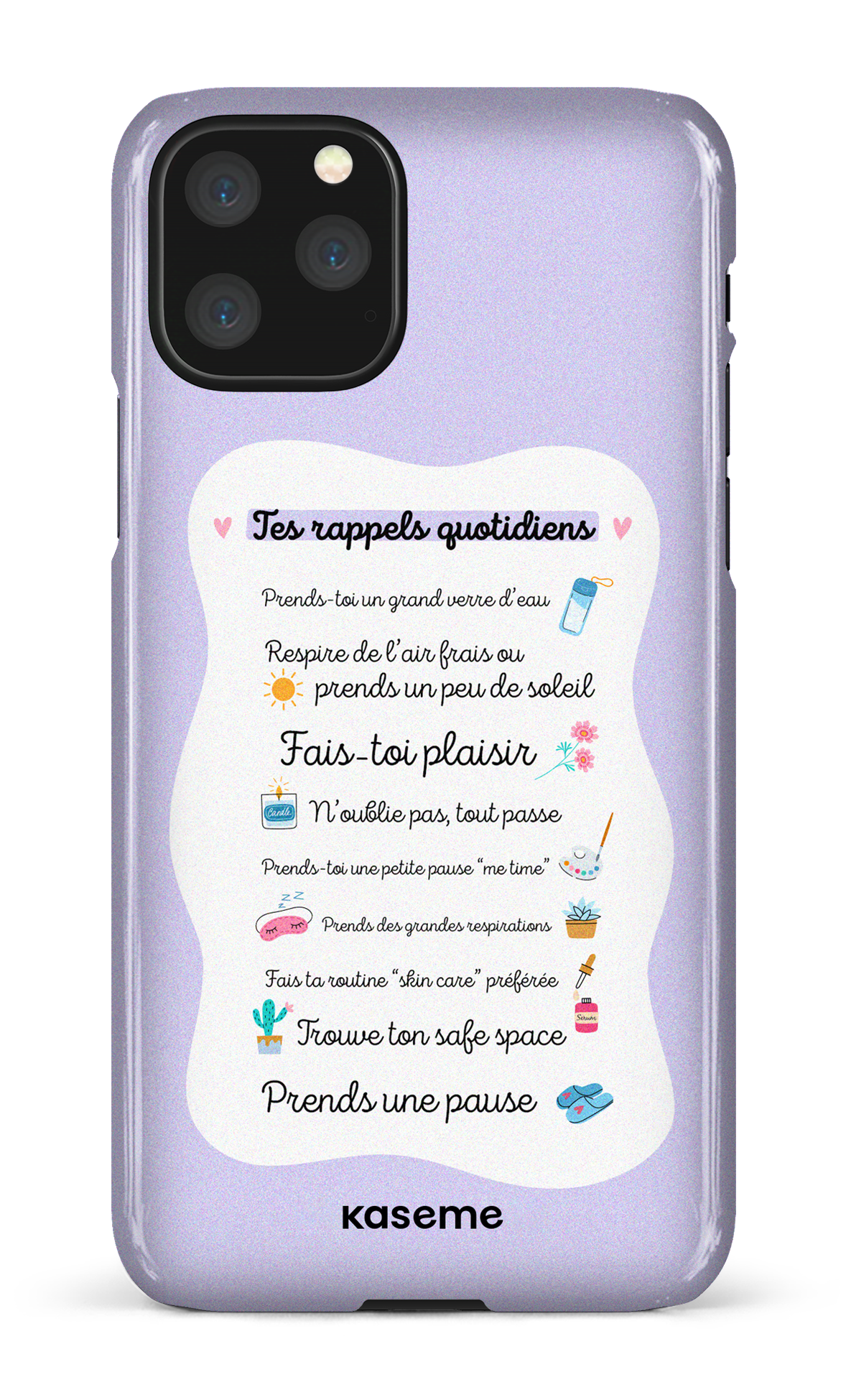 Tes rappels quotidiens purple - iPhone 11 Pro