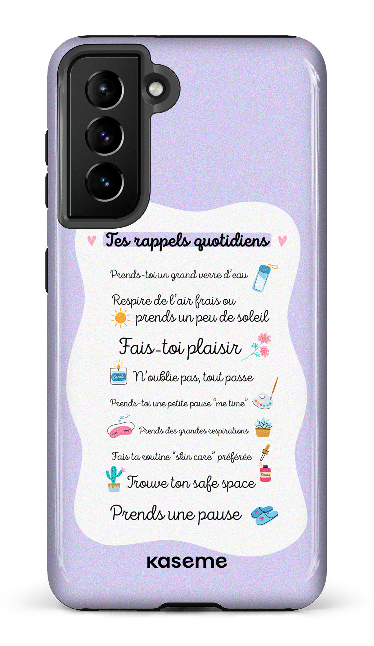 Tes rappels quotidiens purple - Galaxy S21