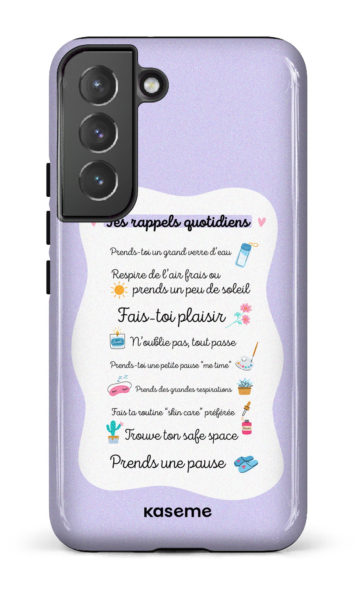 Tes rappels quotidiens purple - Galaxy S22