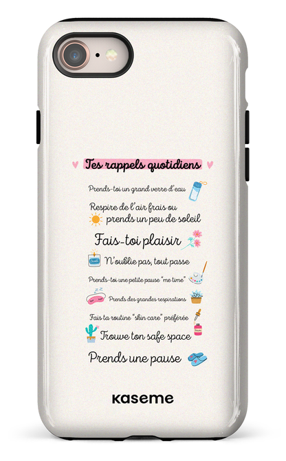 Tes rappels quotidiens - iPhone 7
