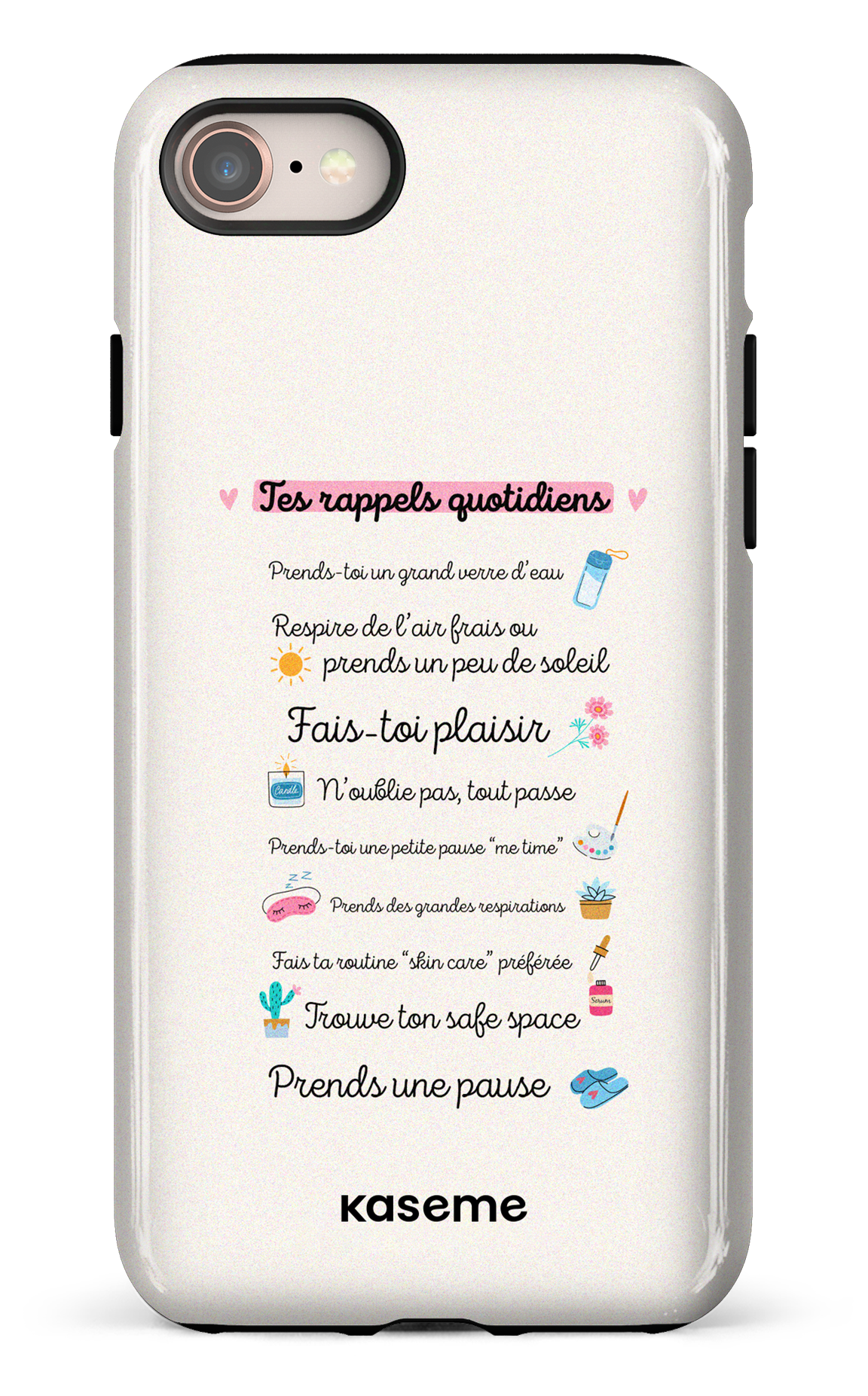 Tes rappels quotidiens - iPhone 8