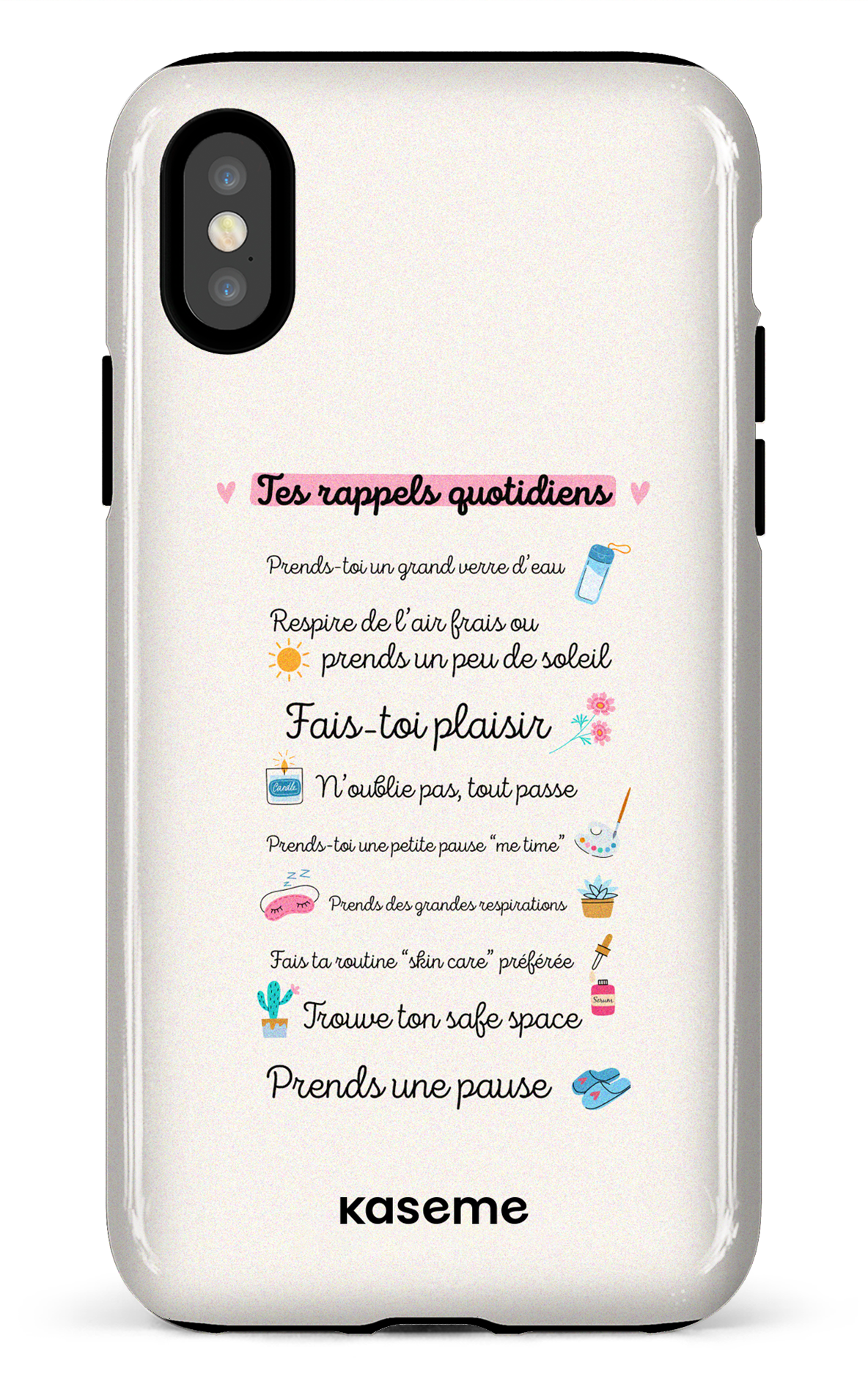 Tes rappels quotidiens - iPhone X/Xs