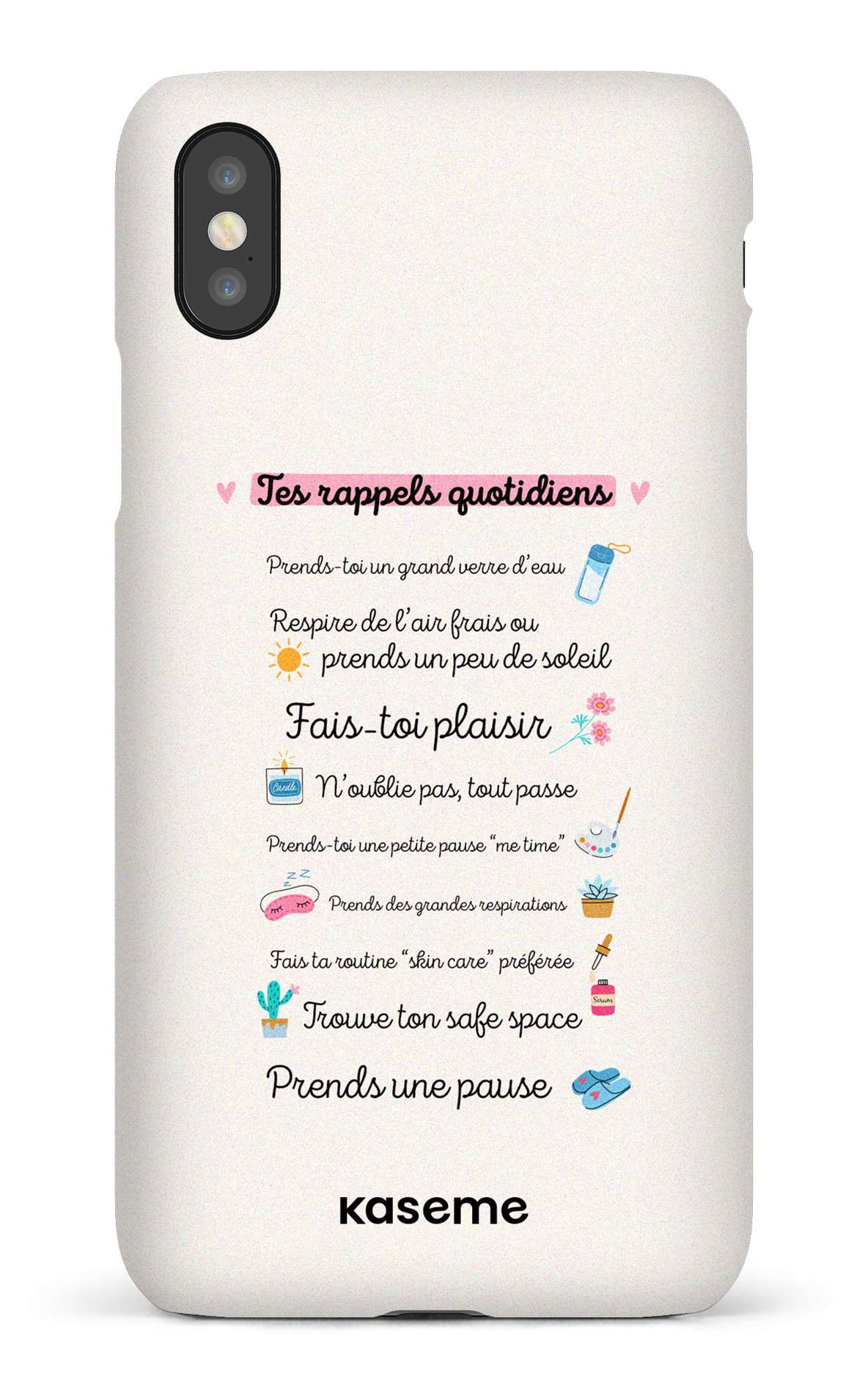 Tes rappels quotidiens - iPhone X/Xs
