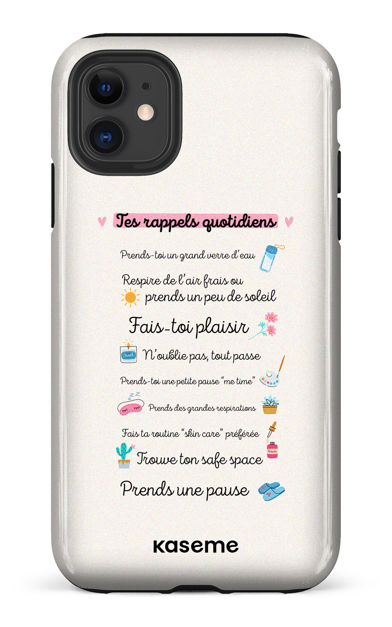Tes rappels quotidiens - iPhone 11