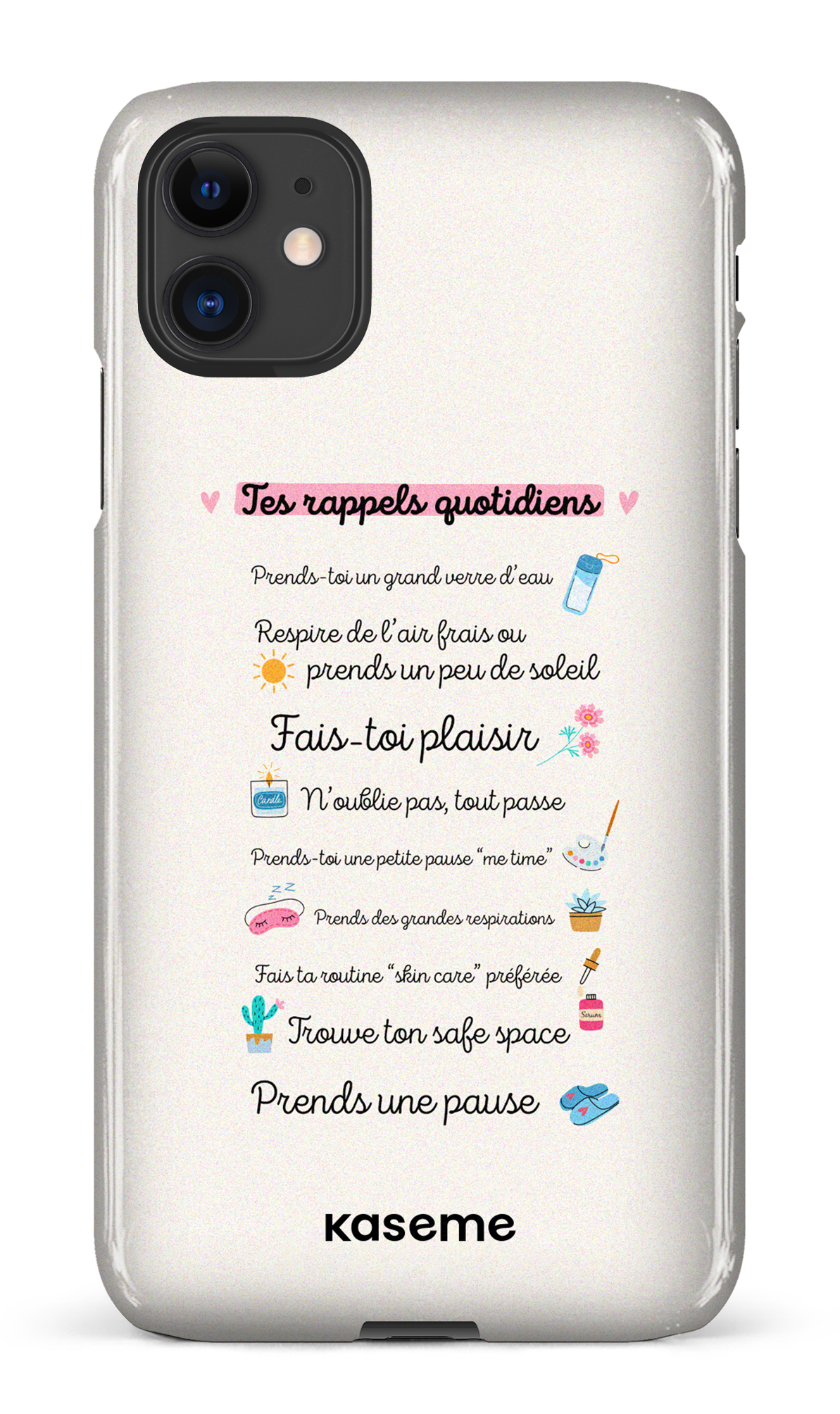 Tes rappels quotidiens - iPhone 11