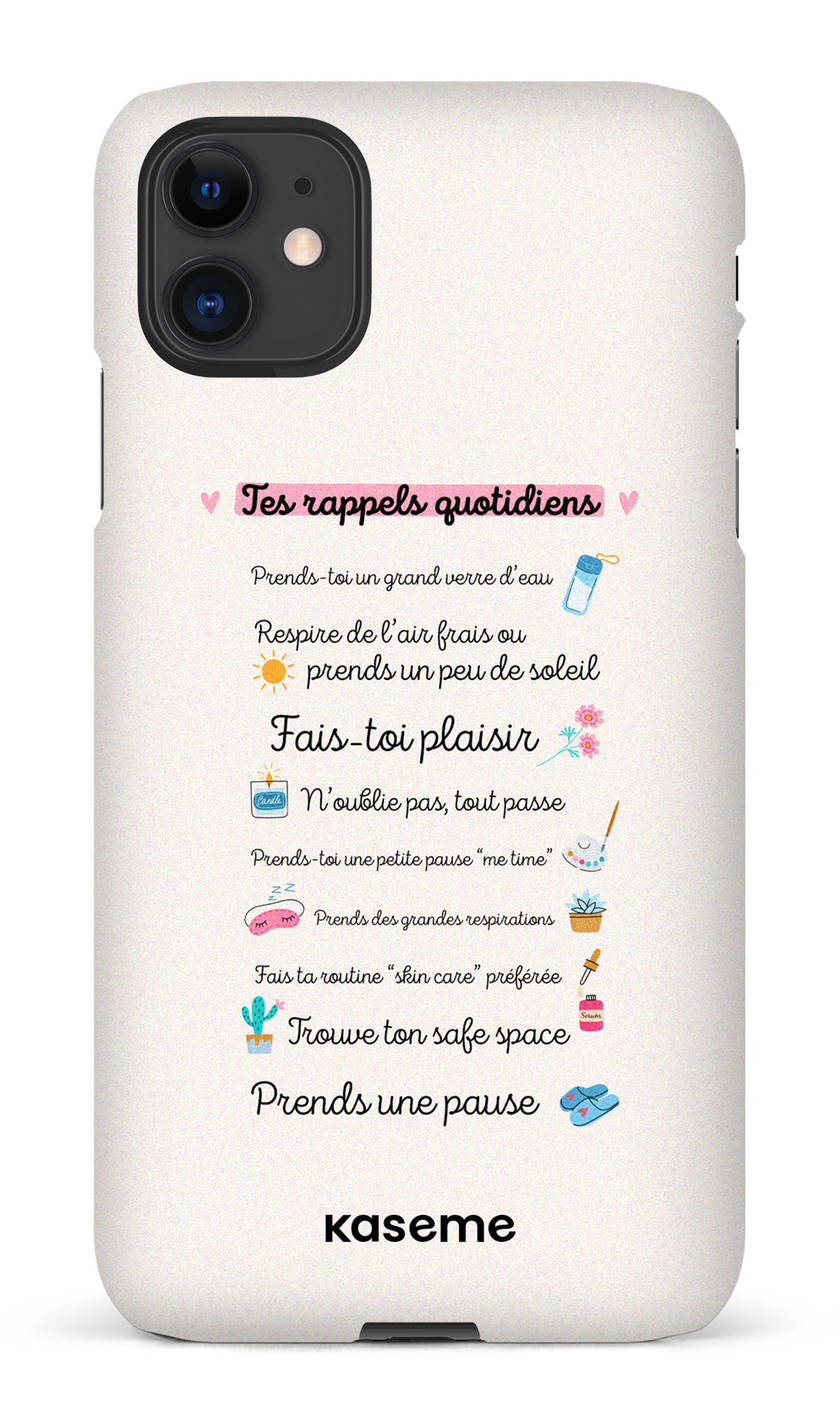 Tes rappels quotidiens - iPhone 11