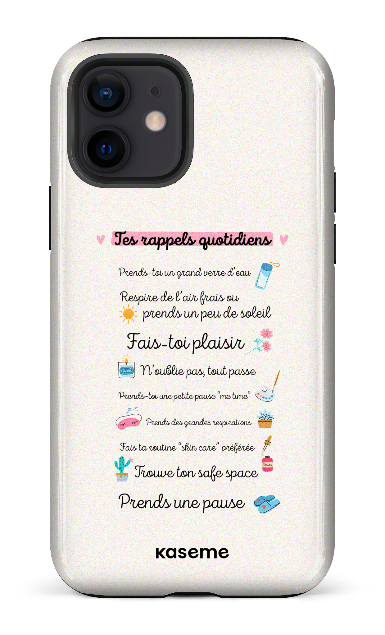 Tes rappels quotidiens - iPhone 12