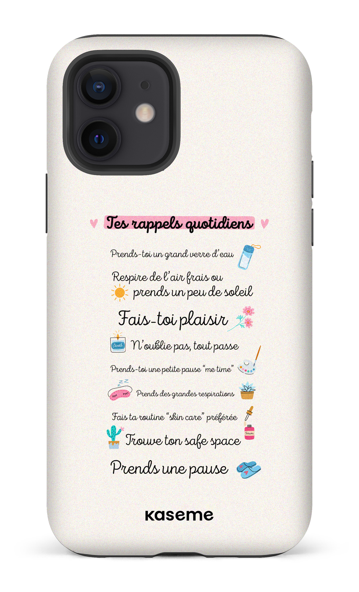 Tes rappels quotidiens - iPhone 12
