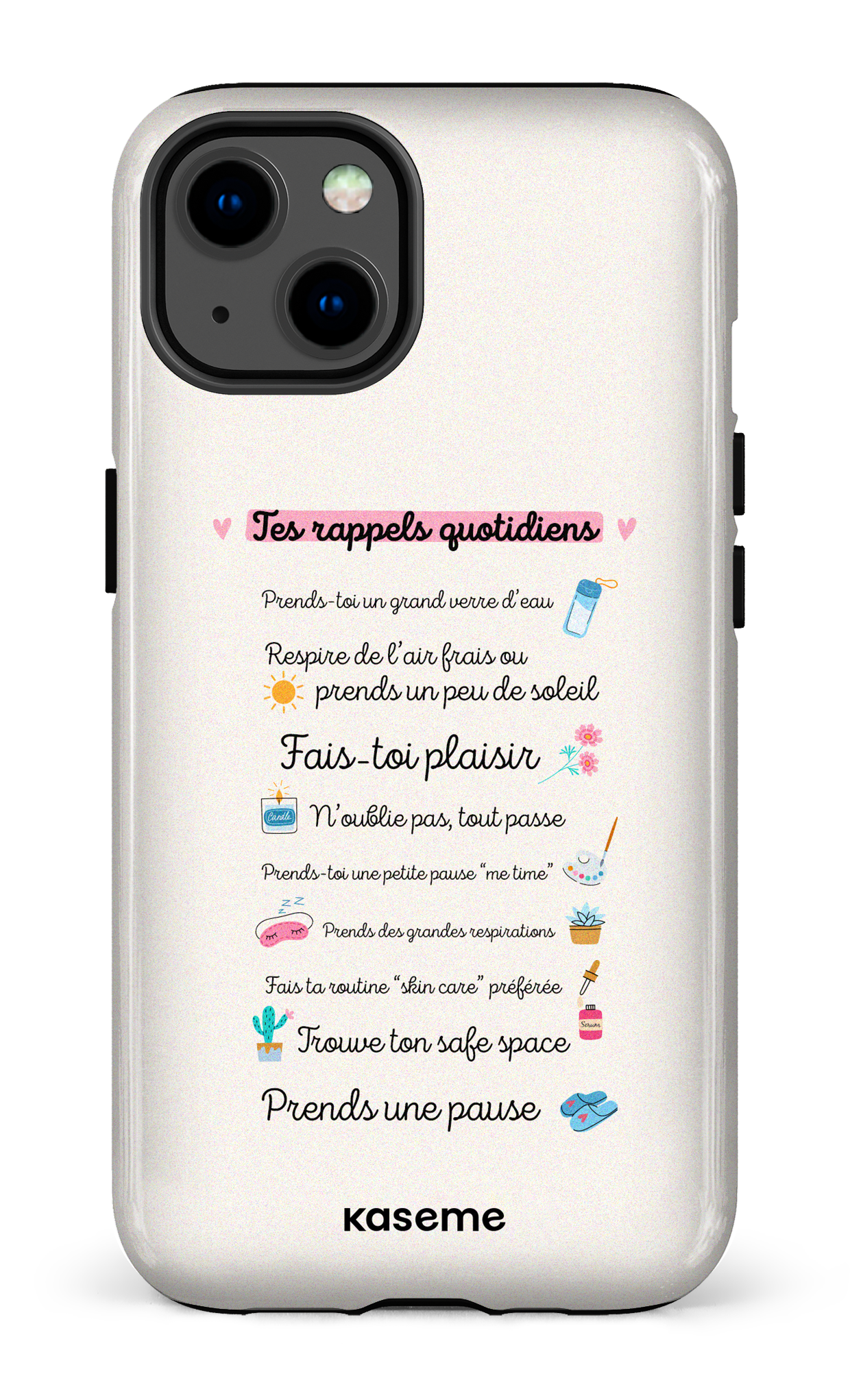 Tes rappels quotidiens - iPhone 13