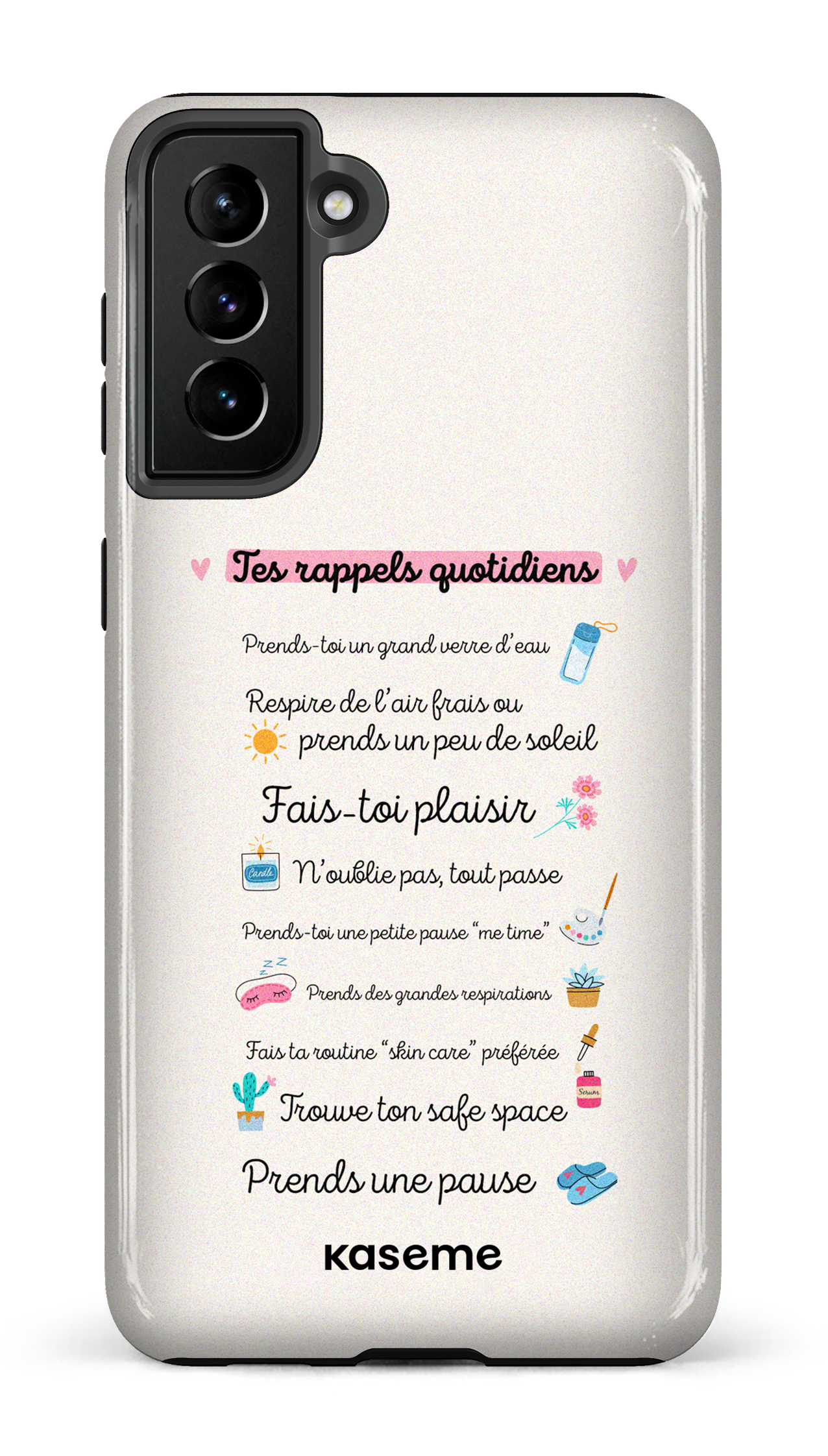 Tes rappels quotidiens - Galaxy S21 Plus
