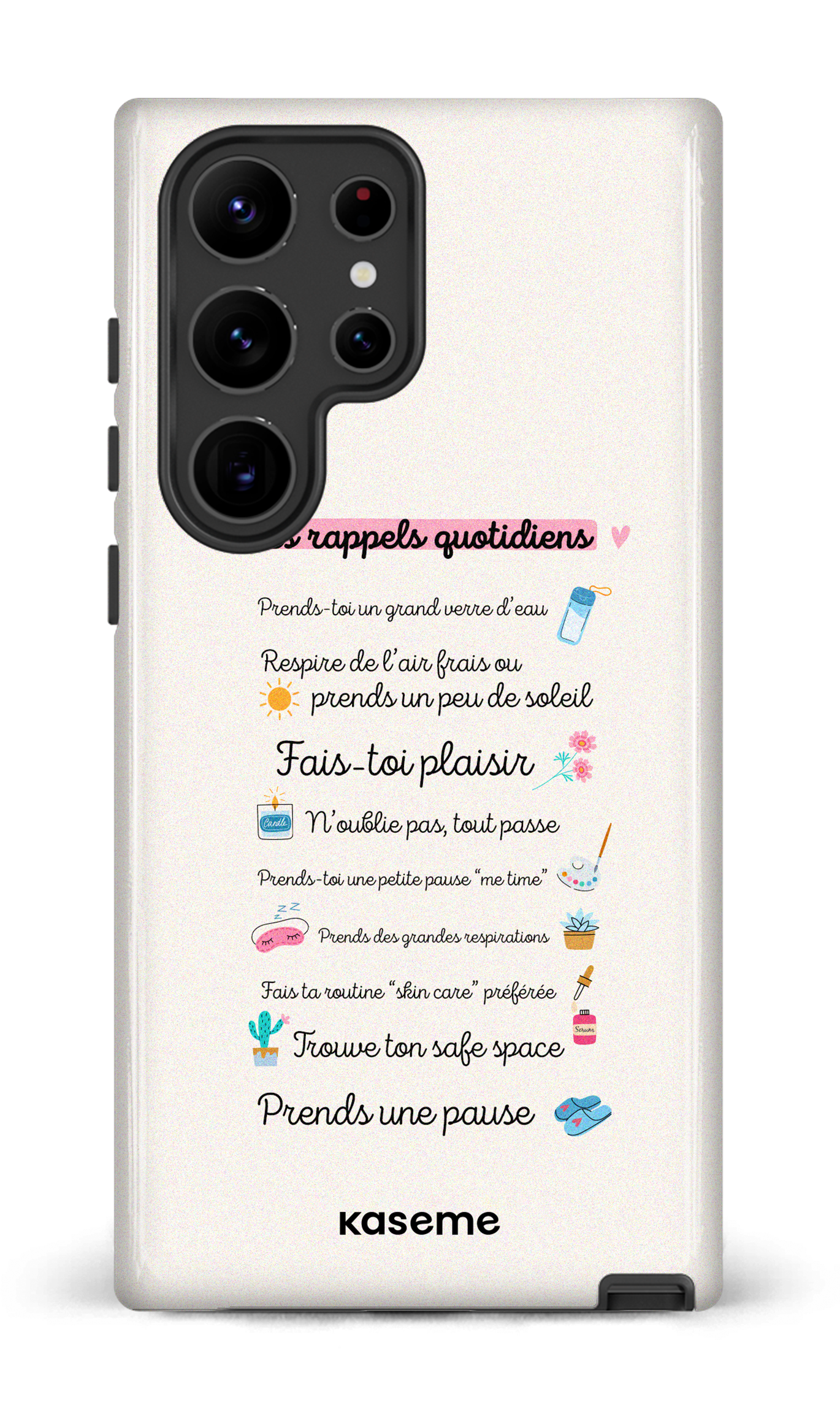 Tes rappels quotidiens - Galaxy S23 Ultra