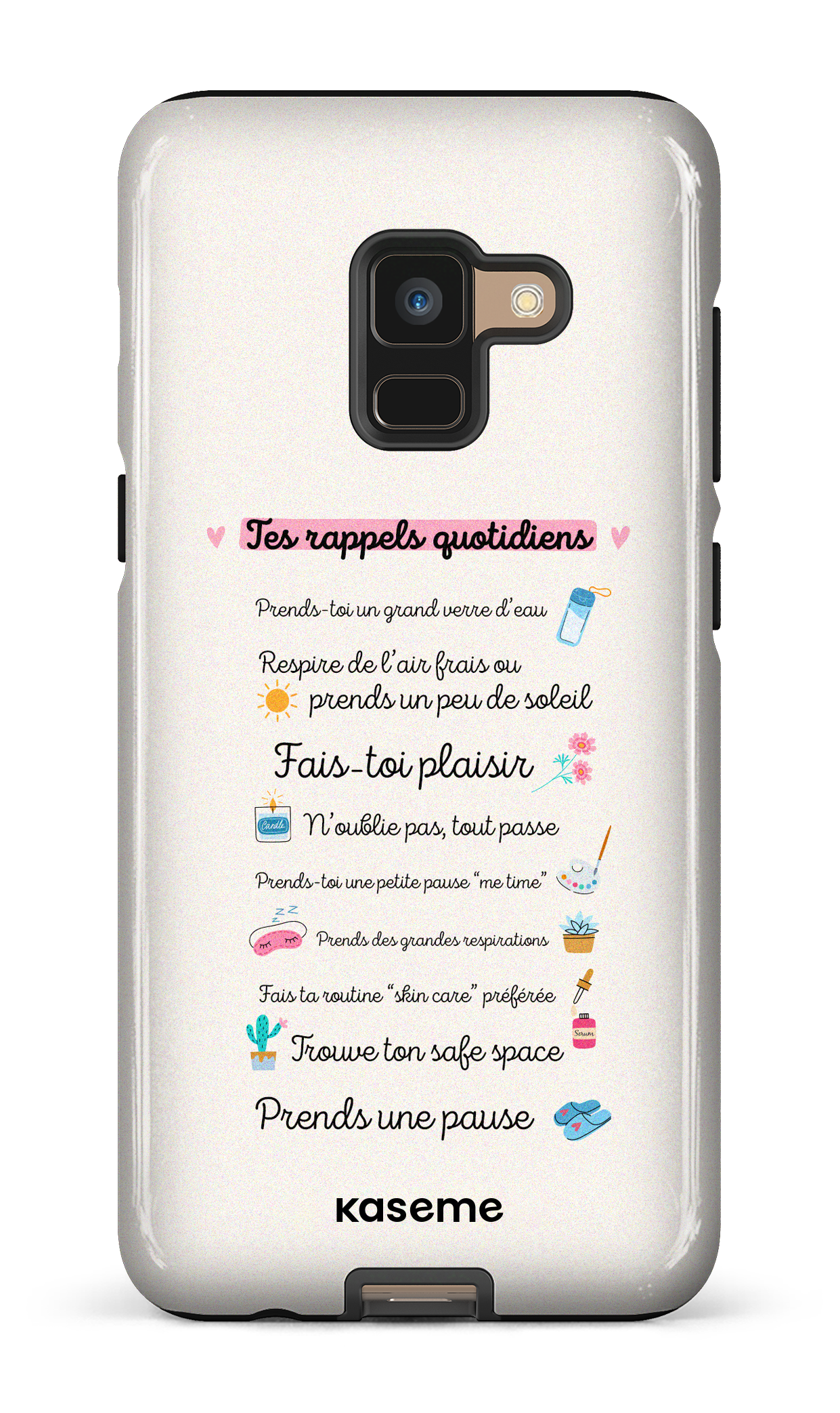 Tes rappels quotidiens - Galaxy A8