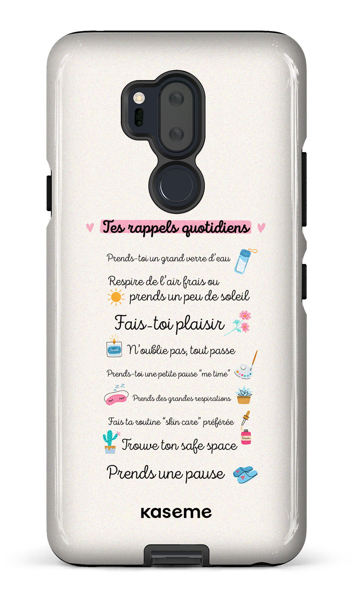 Tes rappels quotidiens - LG G7