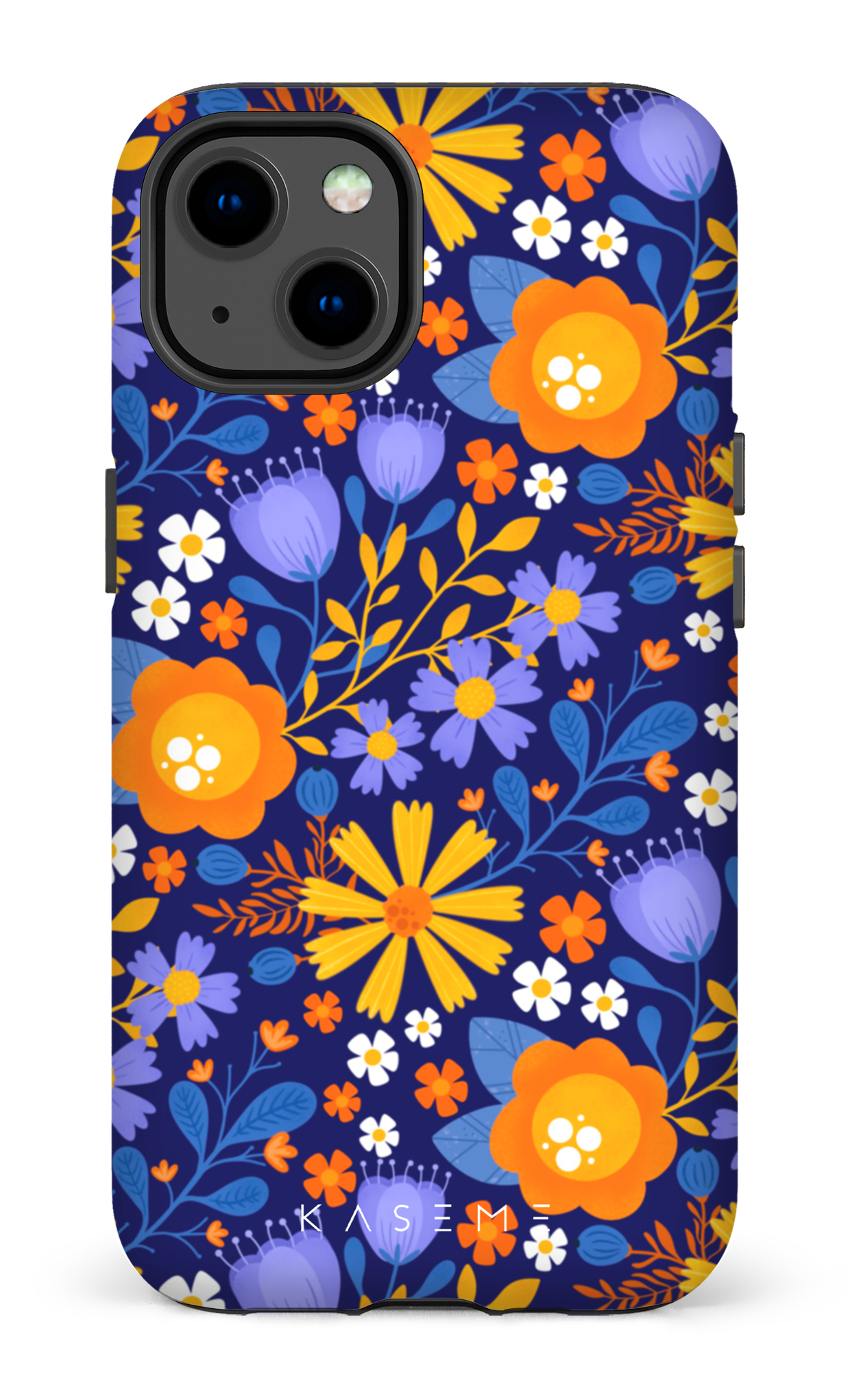 Autumn Bloom Blue by Createdbyginny - iPhone 13