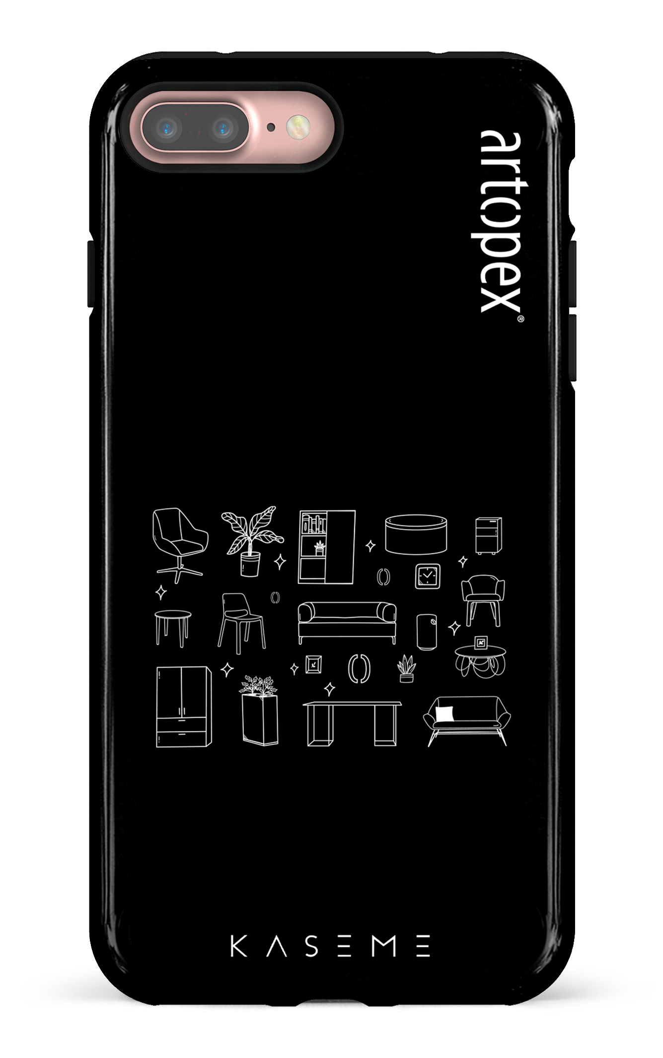 L'essentiel noir par Artopex - iPhone 7 Plus