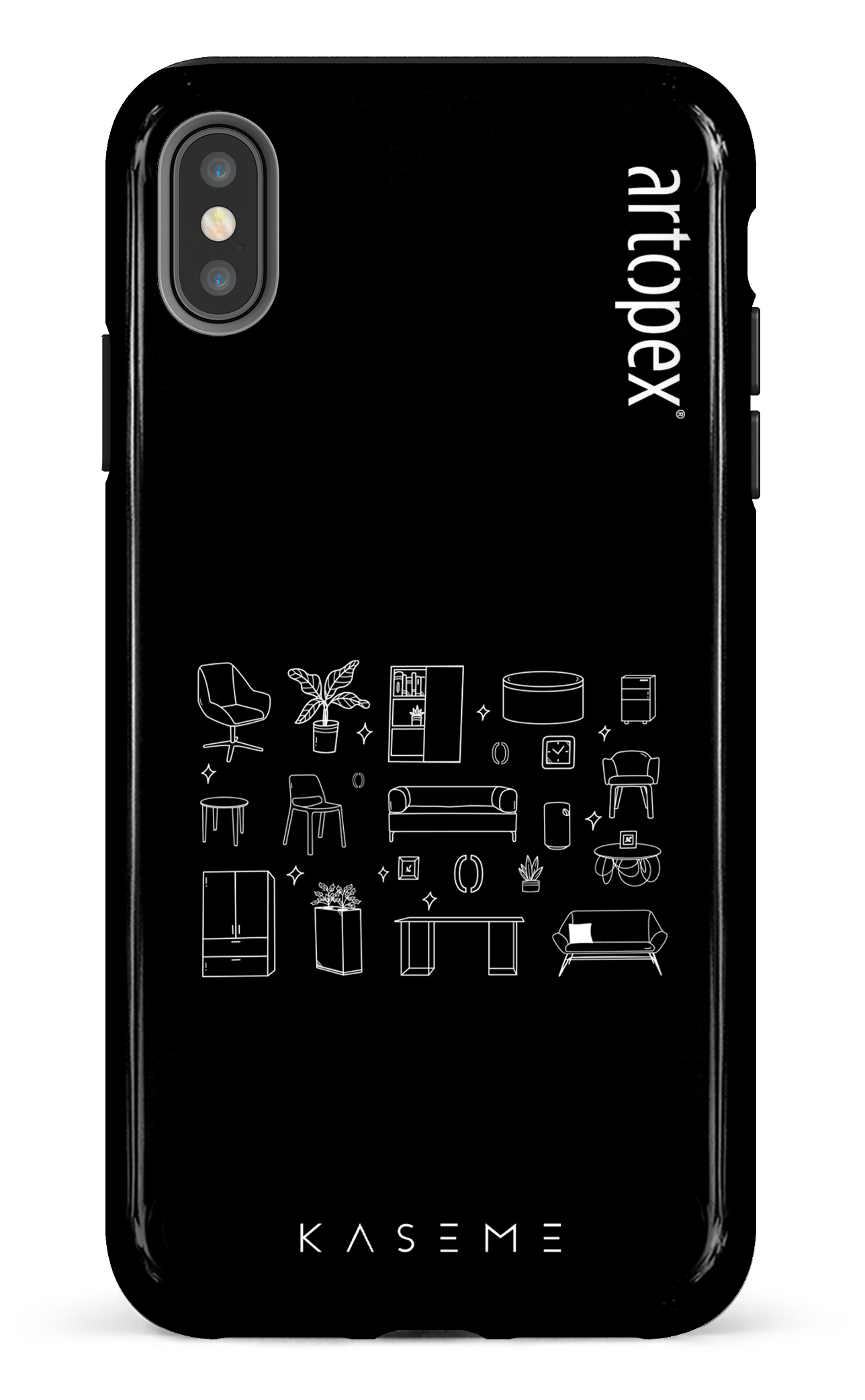L'essentiel noir par Artopex - iPhone XS Max