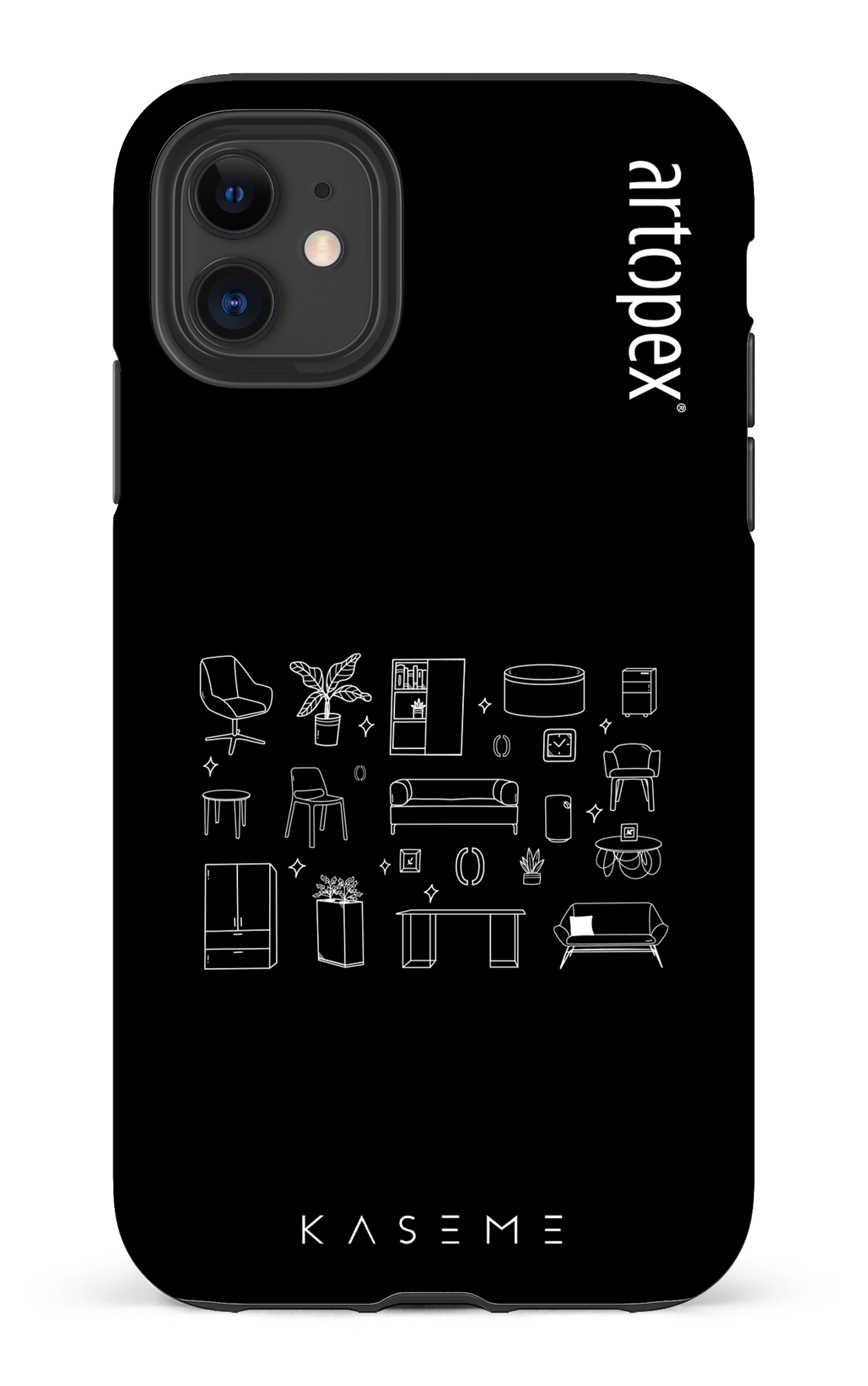 L'essentiel noir par Artopex - iPhone 11
