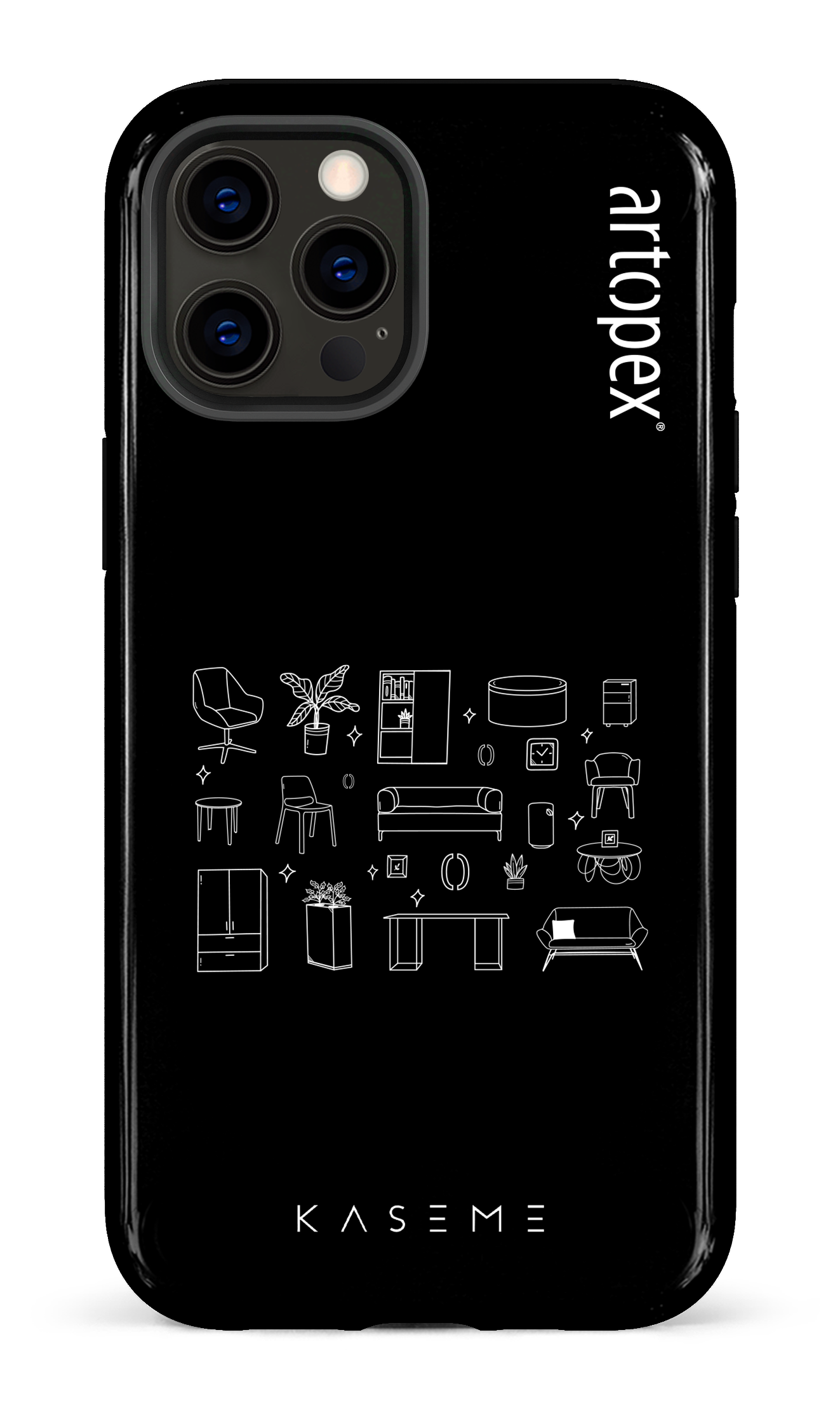 L'essentiel noir par Artopex - iPhone 12 Pro Max