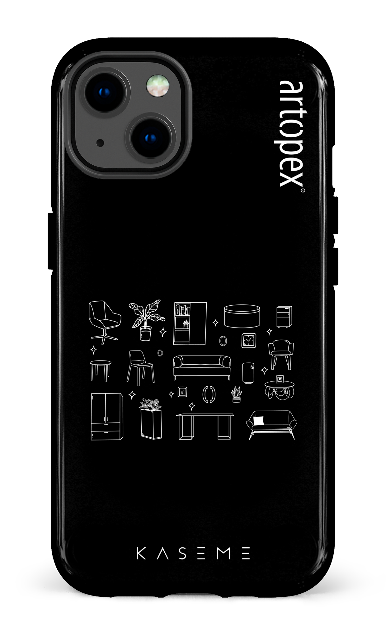 L'essentiel noir par Artopex - iPhone 13