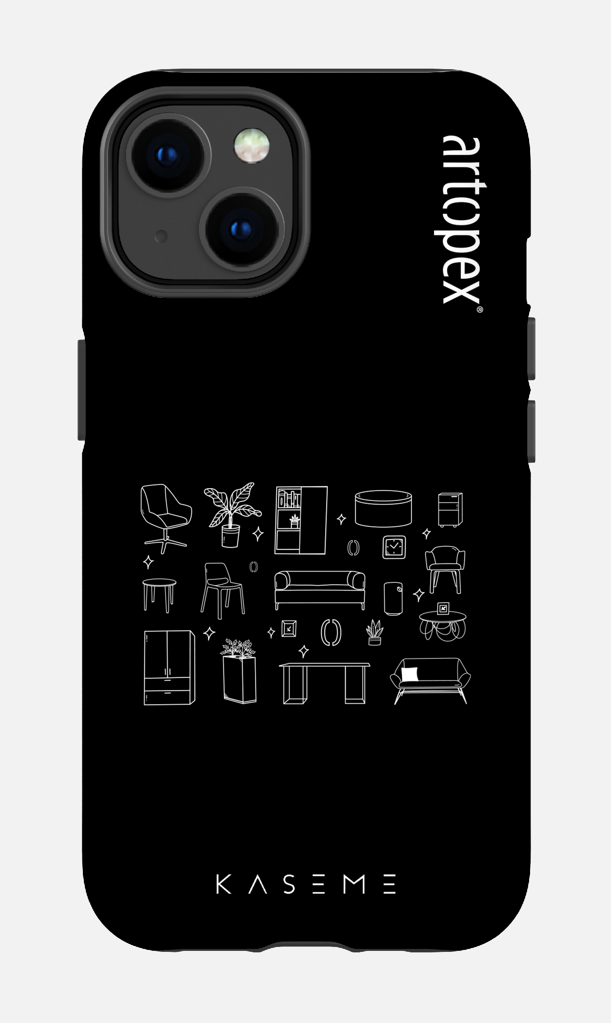 L'essentiel noir par Artopex - iPhone 14